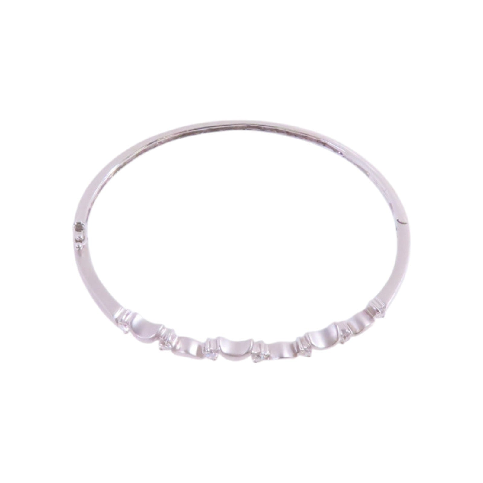 JEWELRY 【激減優惠】18K白金/鑽石Diamond Bangle手鐲