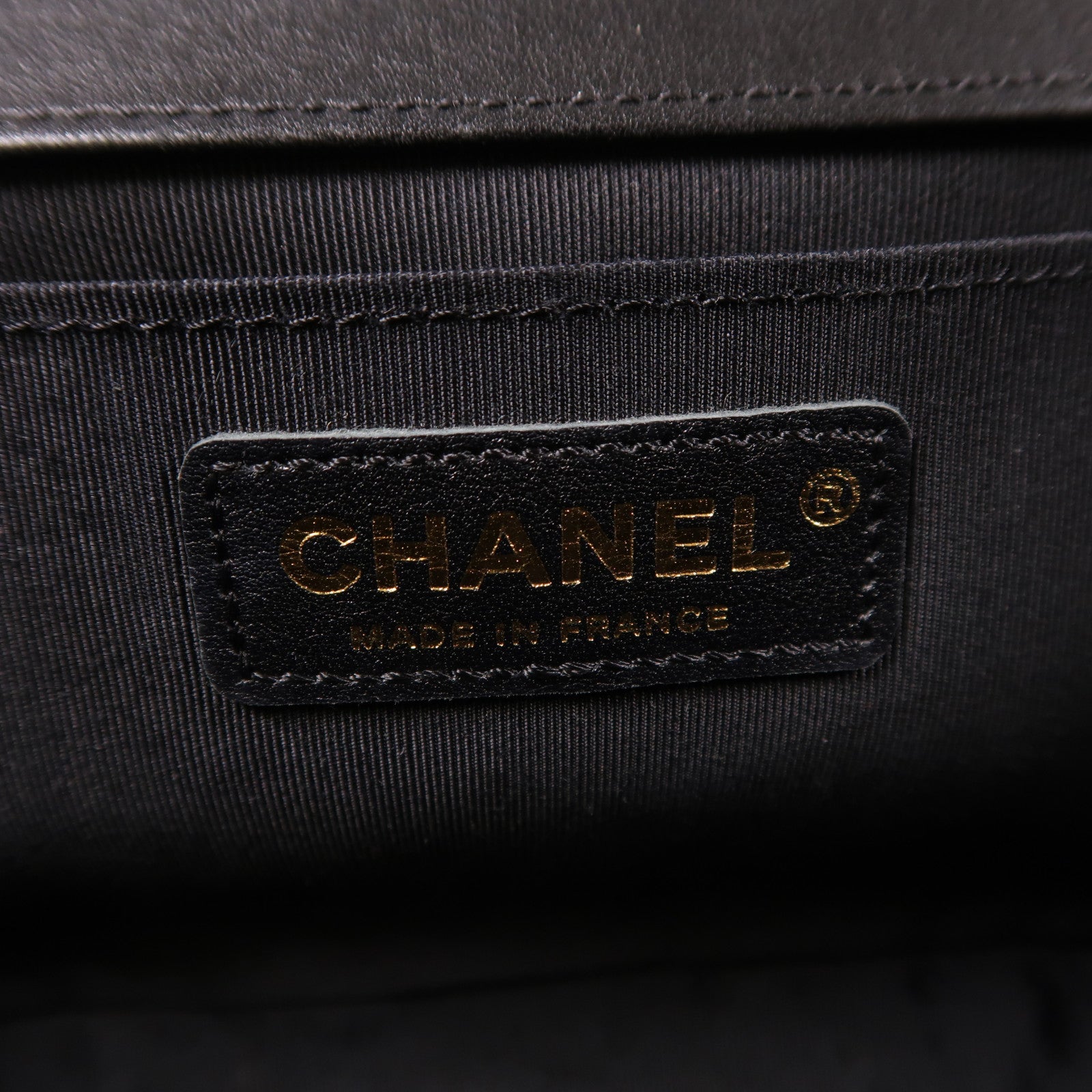 CHANEL【激減優惠】 羊皮皮革Boy 25cm金扣鏈帶肩背袋