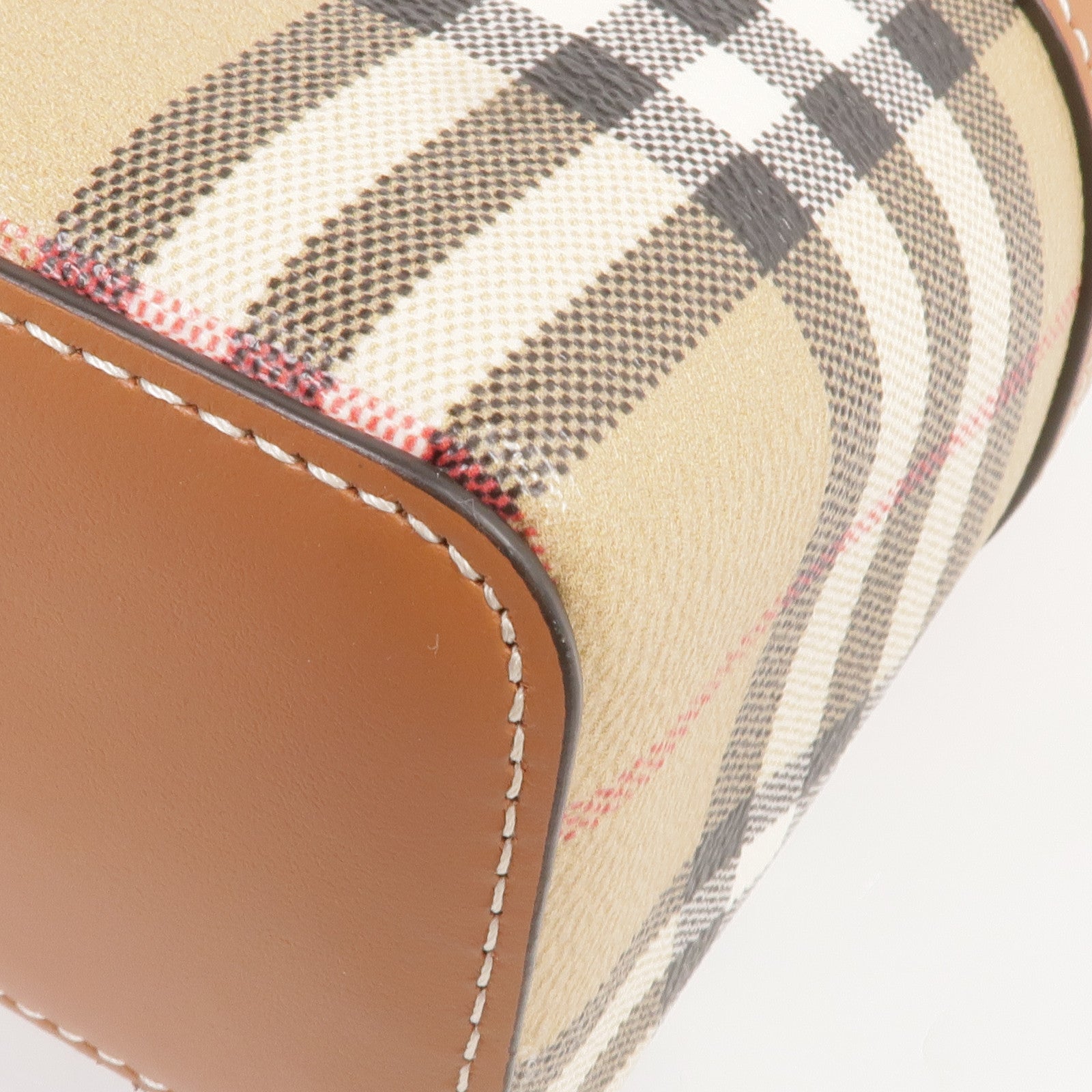 BURBERRY 塗層帆布Vanity 2way Shoulder Bag金扣手挽肩背兩用袋