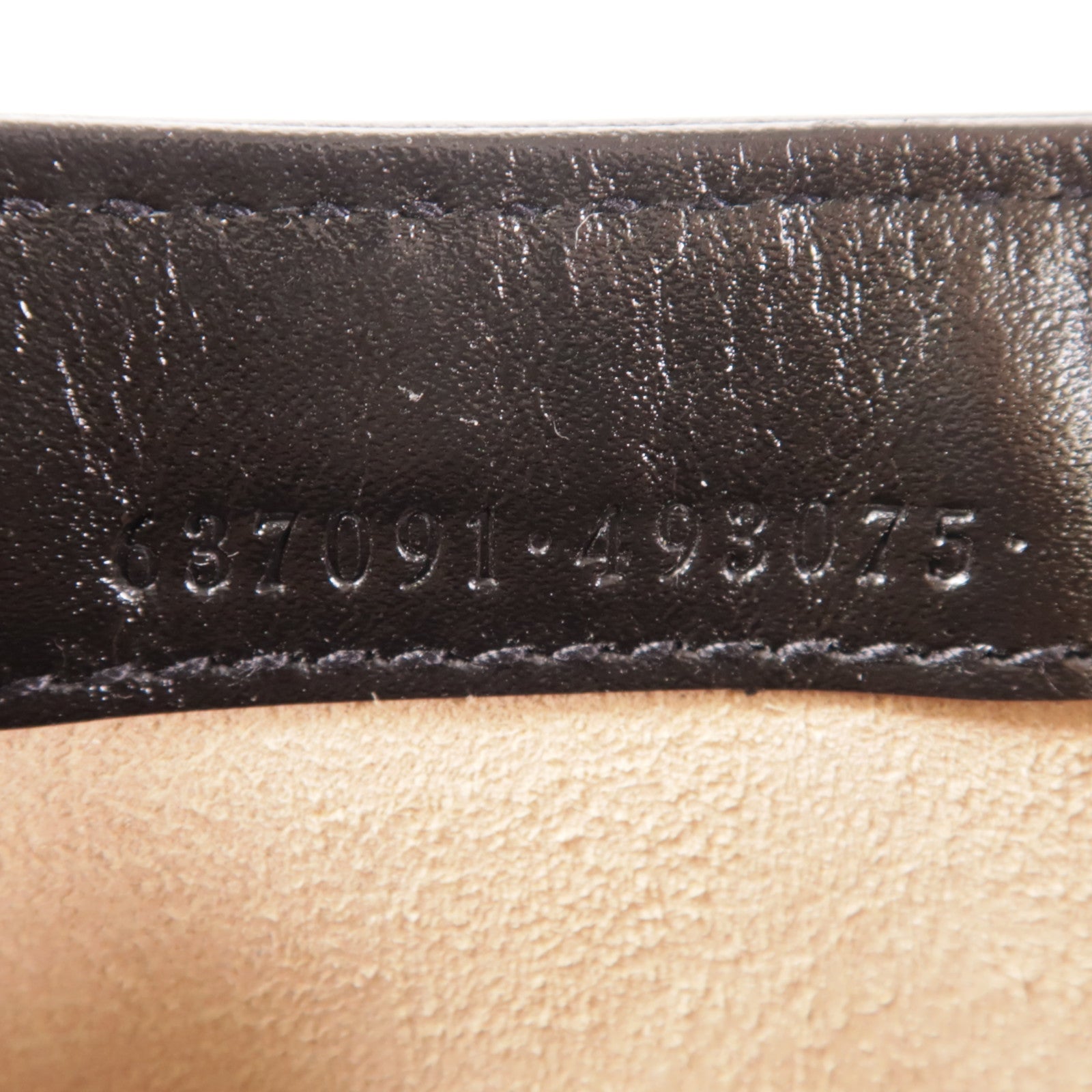 GUCCI GG GHW Jackie 1961 2 Way Shoulder Handbag 637091 10O0G Leather Black