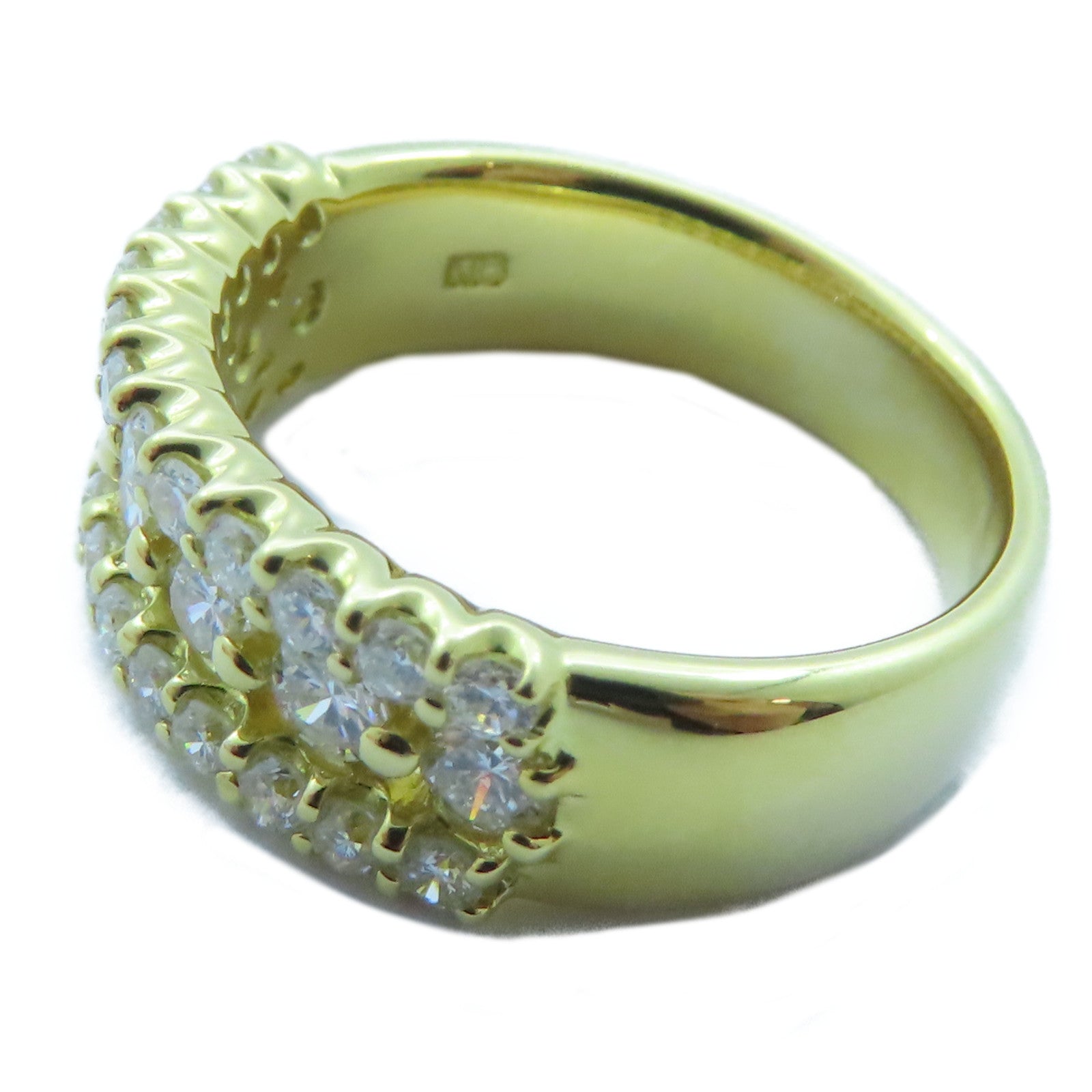 JEWELRY 【激減優惠】18K黃金Diamond Ring 1.00ct鑽石戒指US#6
