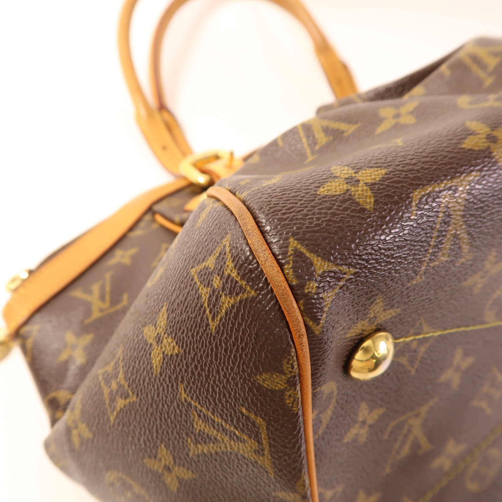 LOUIS VUITTON Monogram Tivoli GM金扣肩背袋