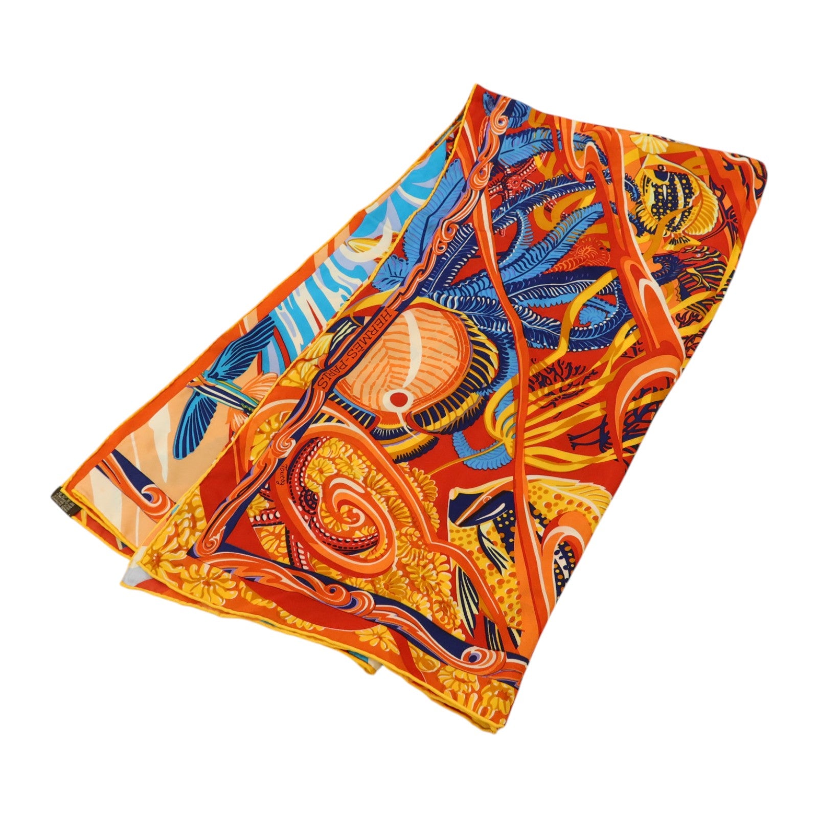 HERMES 絲質Scarf 140x140絲巾