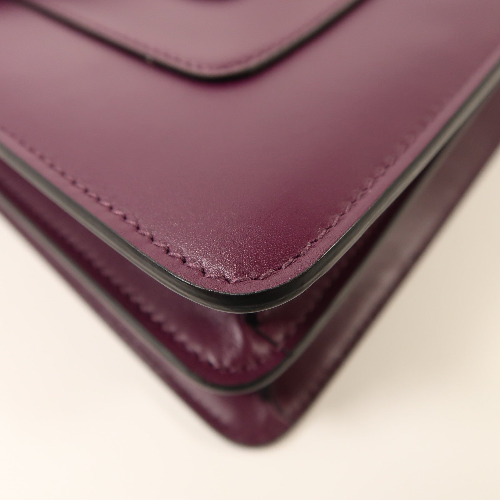 BVLGARI 牛皮皮革Serpenti Forever鏈帶肩背袋