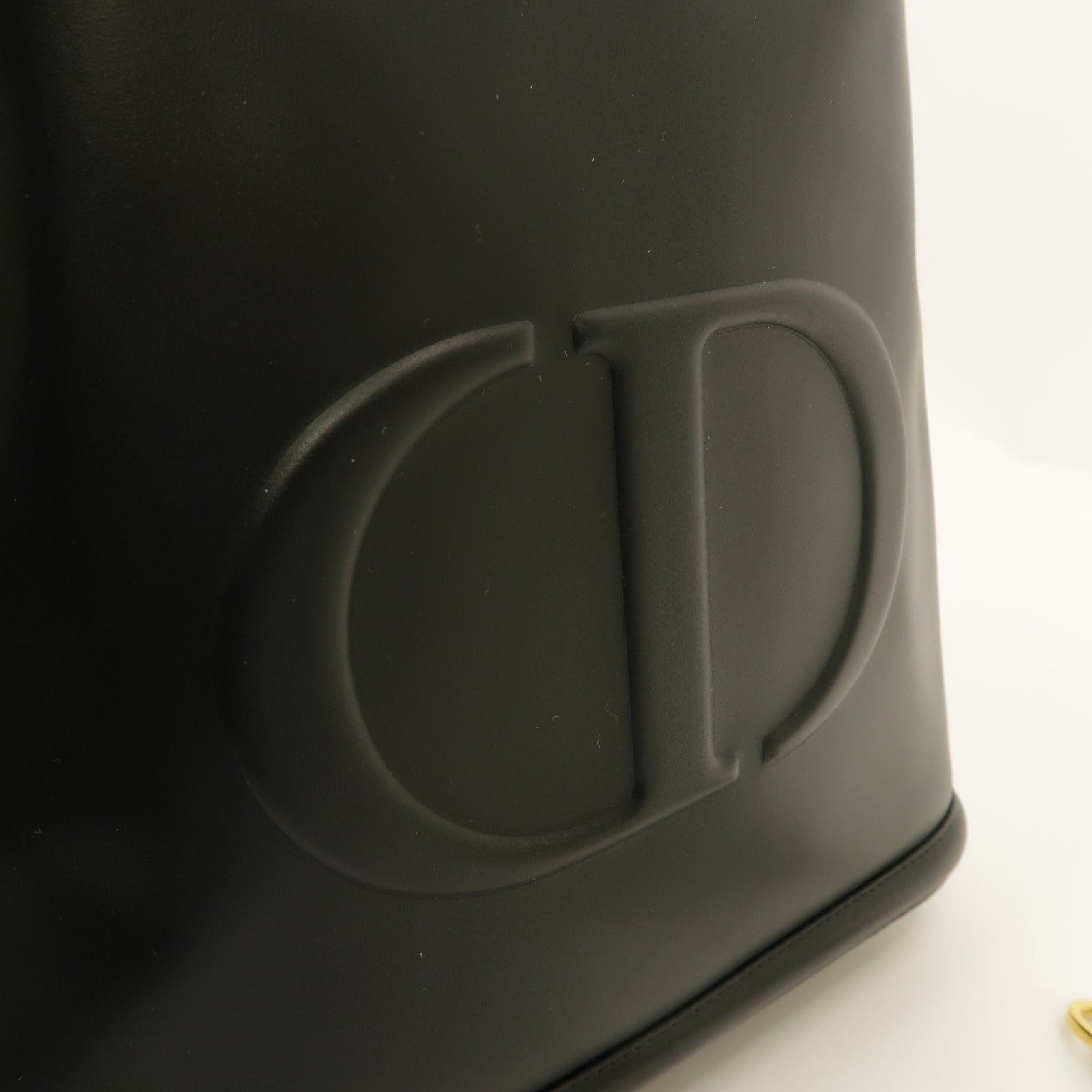 Dior 牛皮皮革2way Shoulder Bag金扣手挽肩背兩用袋黑色
