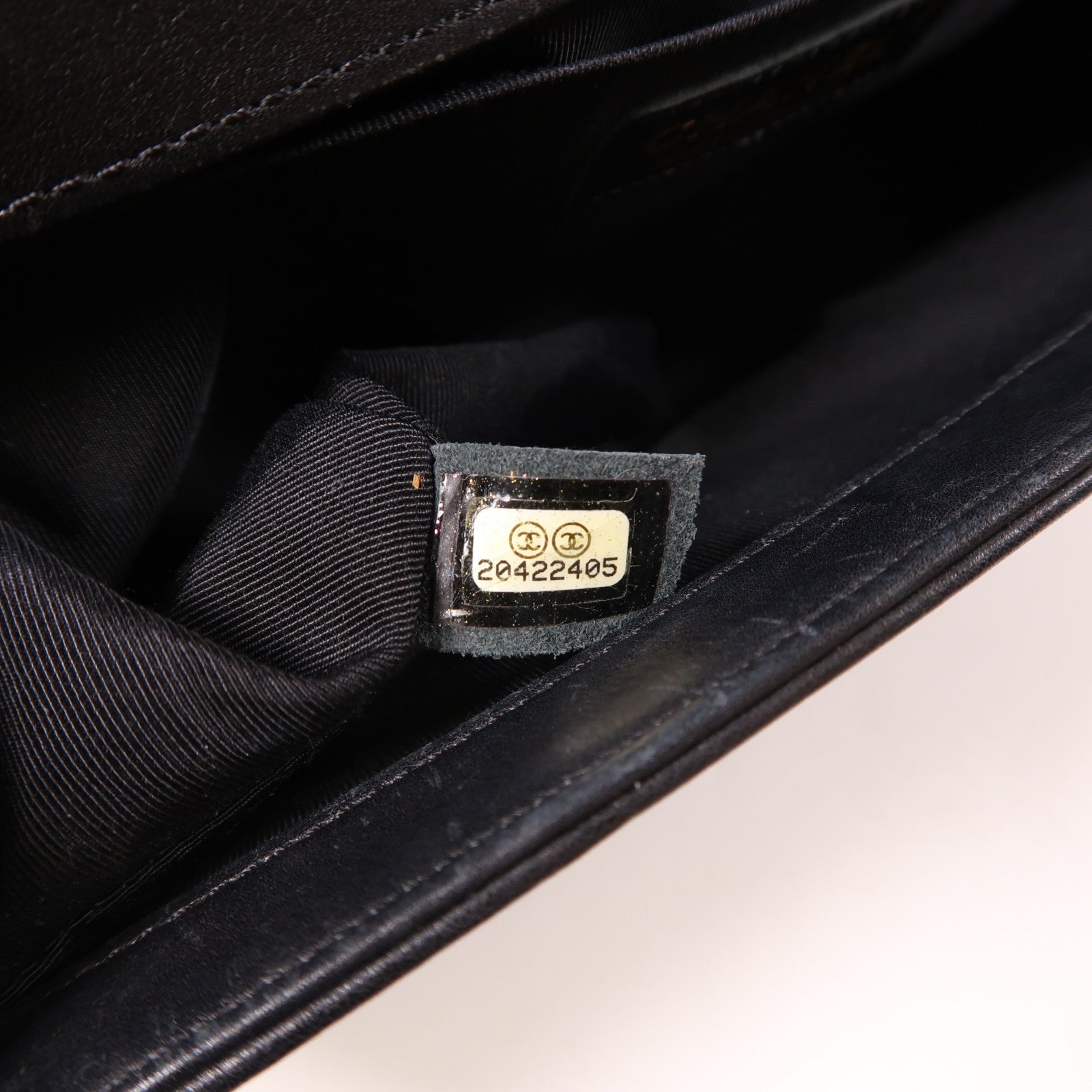 CHANEL【激減優惠】 羊皮皮革Boy 25cm金扣鏈帶肩背袋