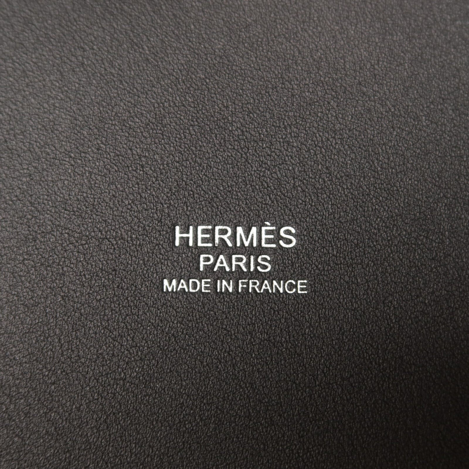 HERMES 帆布/Swift皮革Picotin PM銀扣手挽袋Ecru/Black/Fauve