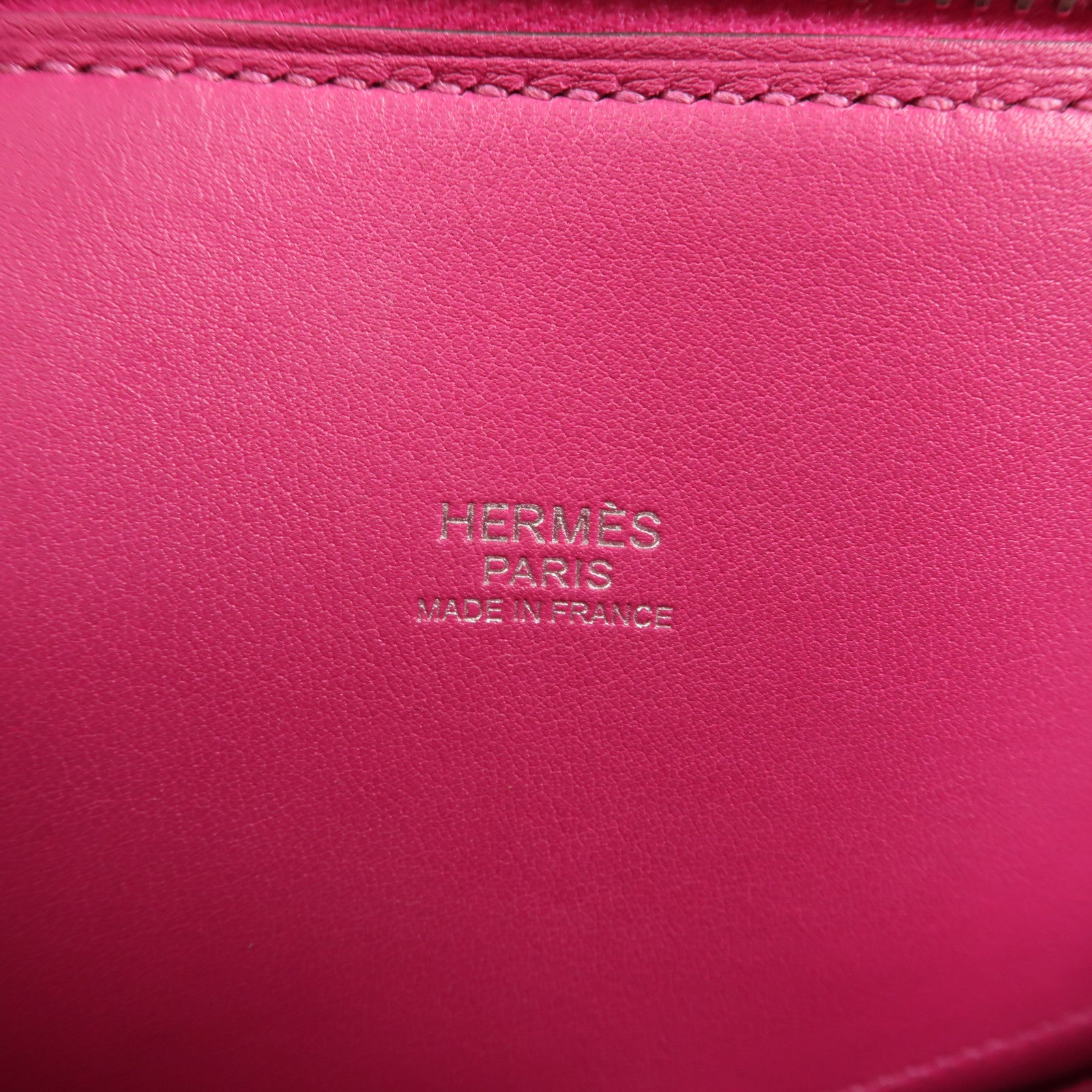 HERMES Veau Swift皮革Bolide 27手挽袋Rose Pourpre
