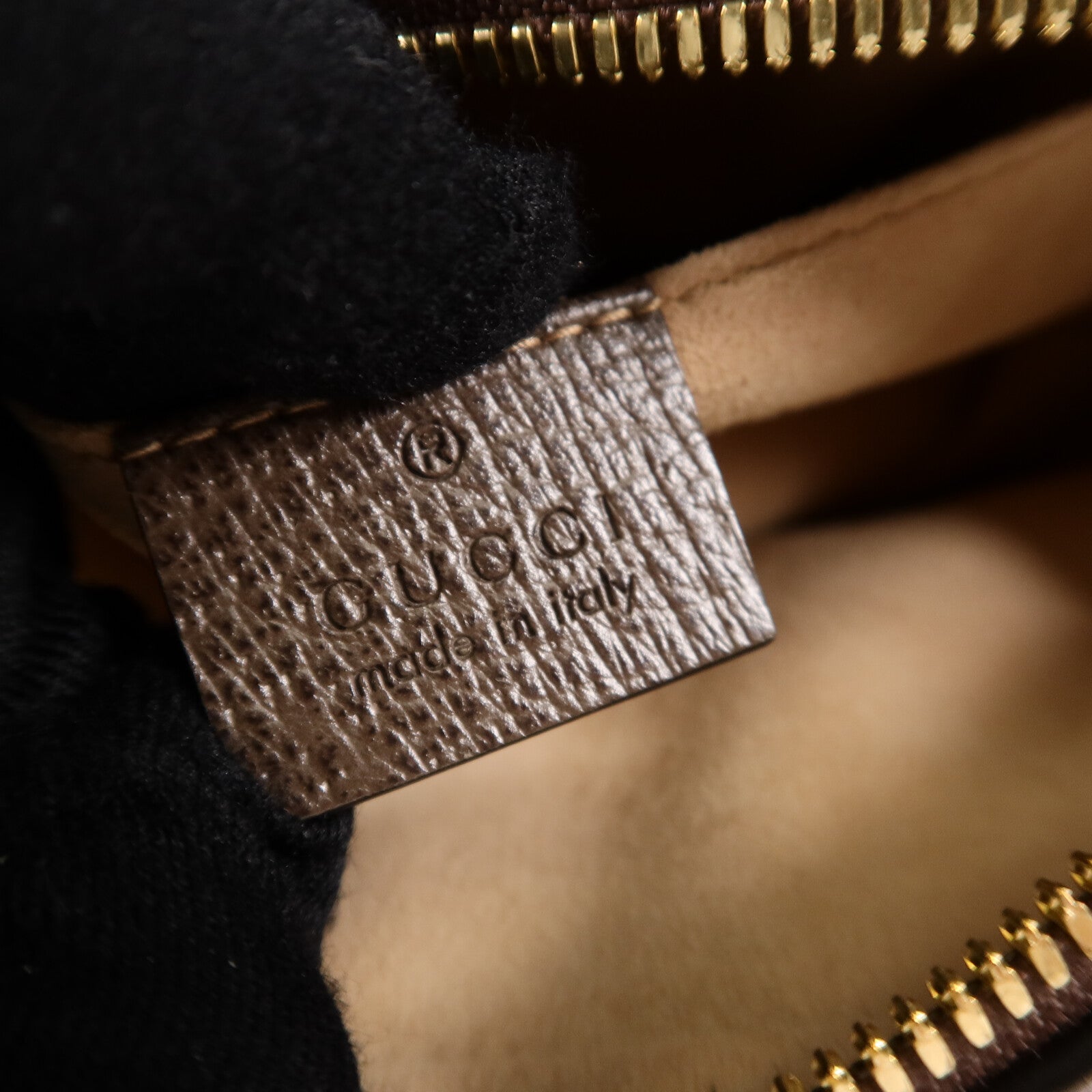 GUCCI 塗層帆布Ophidia GG Mini手挽肩背兩用袋