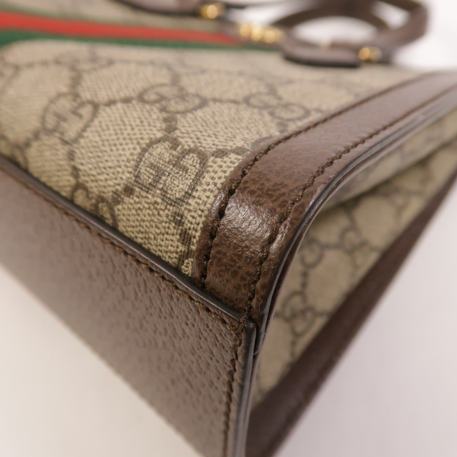 GUCCI 塗層帆布Ophidia Small Tote手挽肩背兩用袋