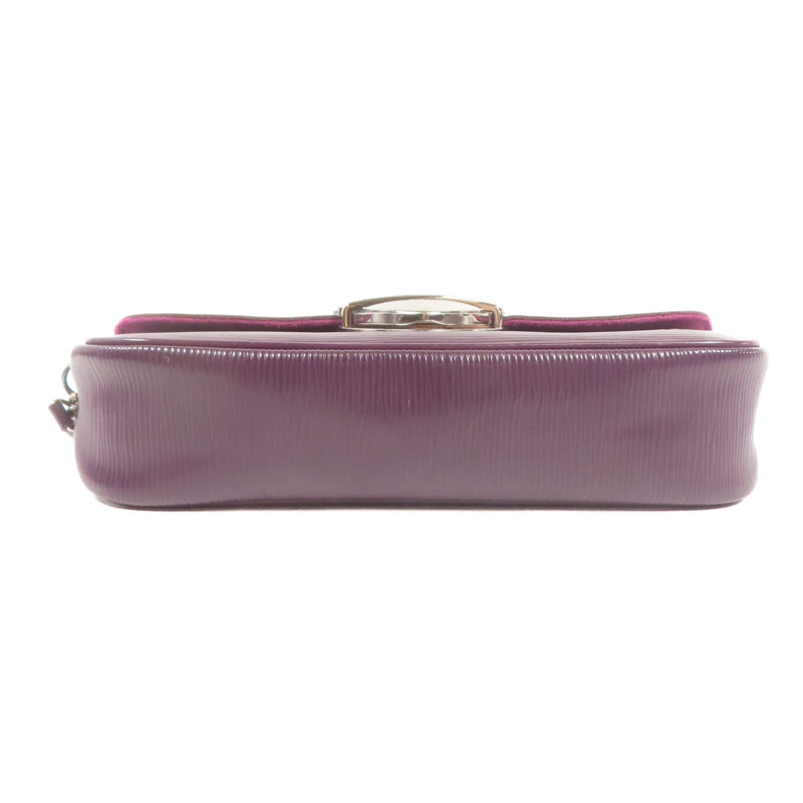 LOUIS VUITTON Epi Pochette Montaigne銀扣肩背袋