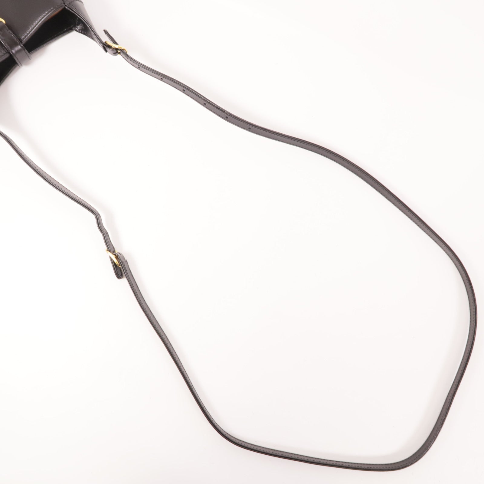 GUCCI GG GHW Jackie 1961 2 Way Shoulder Handbag 637091 10O0G Leather Black