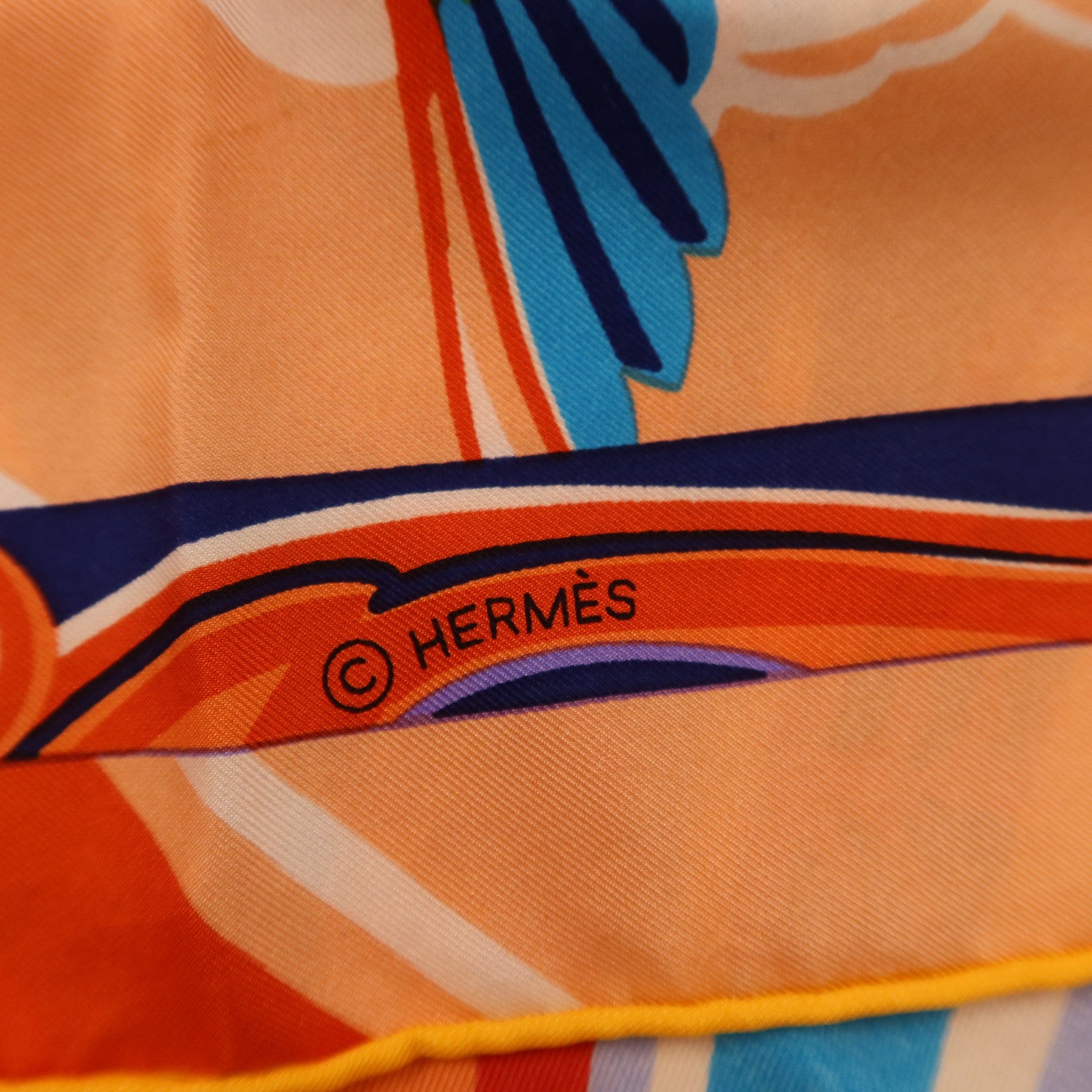 HERMES 絲質Scarf 140x140絲巾