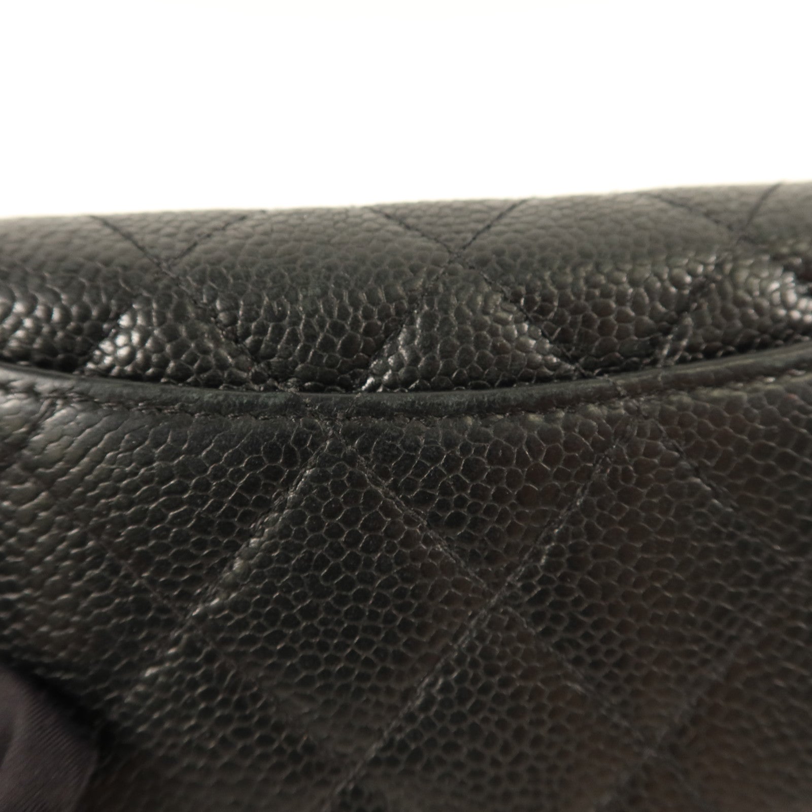 CHANEL 牛皮皮革Wallet銀扣錢包