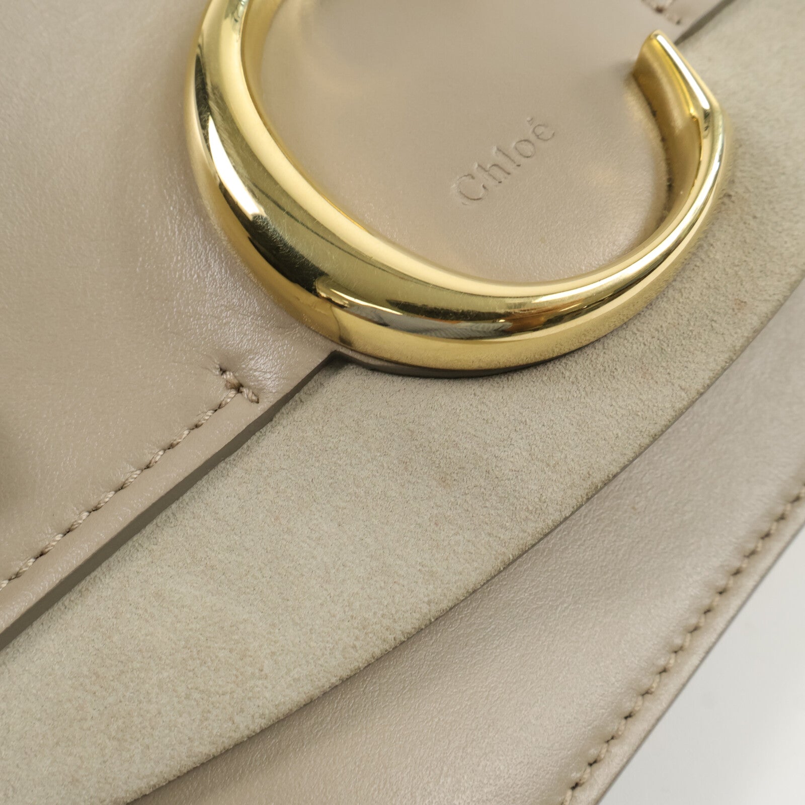 Chloe 牛皮皮革C Chain Bag鏈帶肩背袋