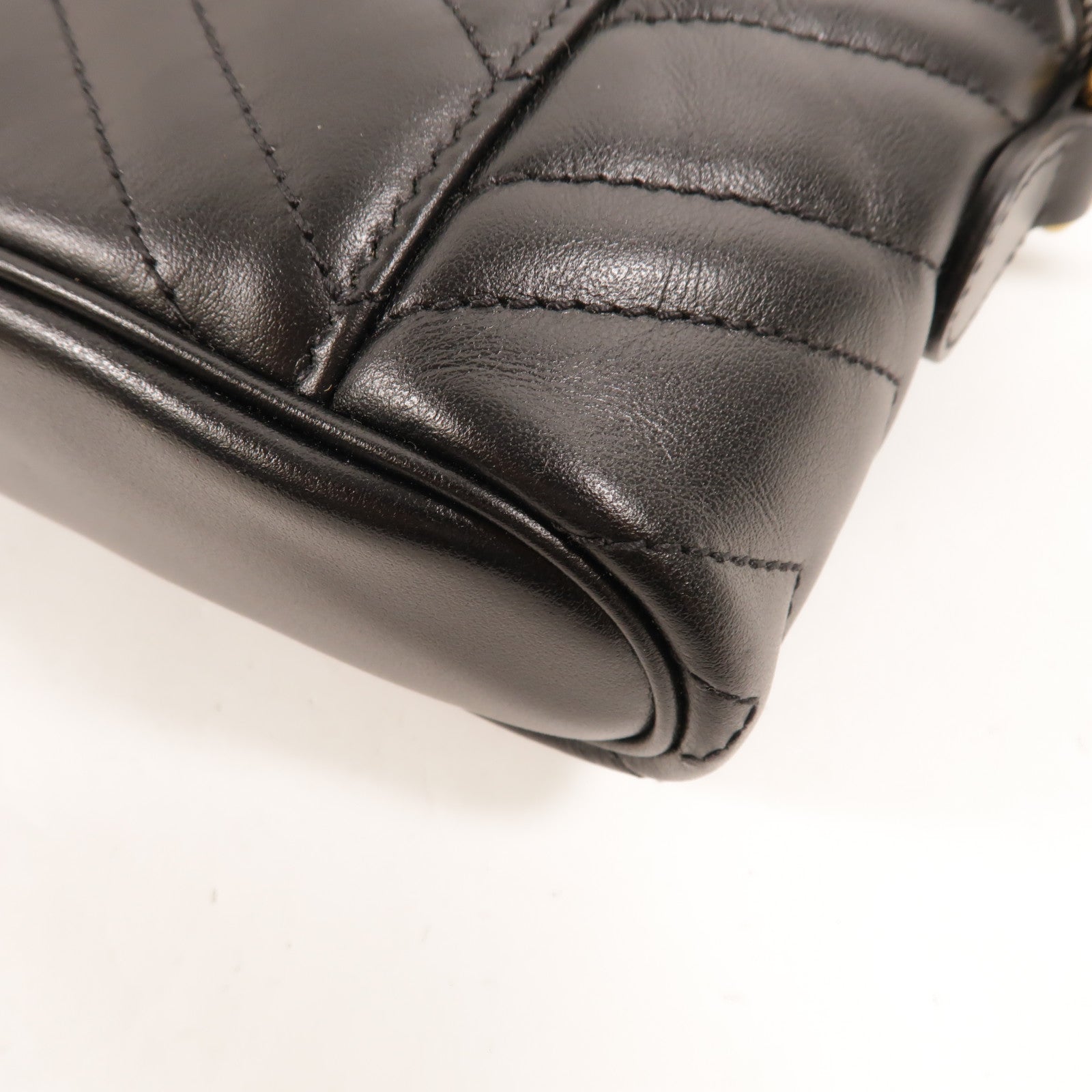 GUCCI 牛皮皮革Marmont Mini bag手挽肩背兩用袋