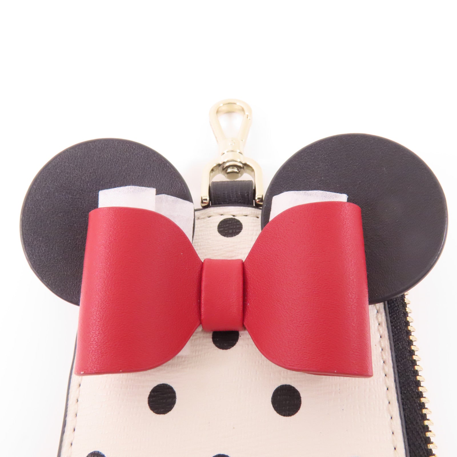 Kate Spade 牛皮皮革Card Case銀扣卡片套