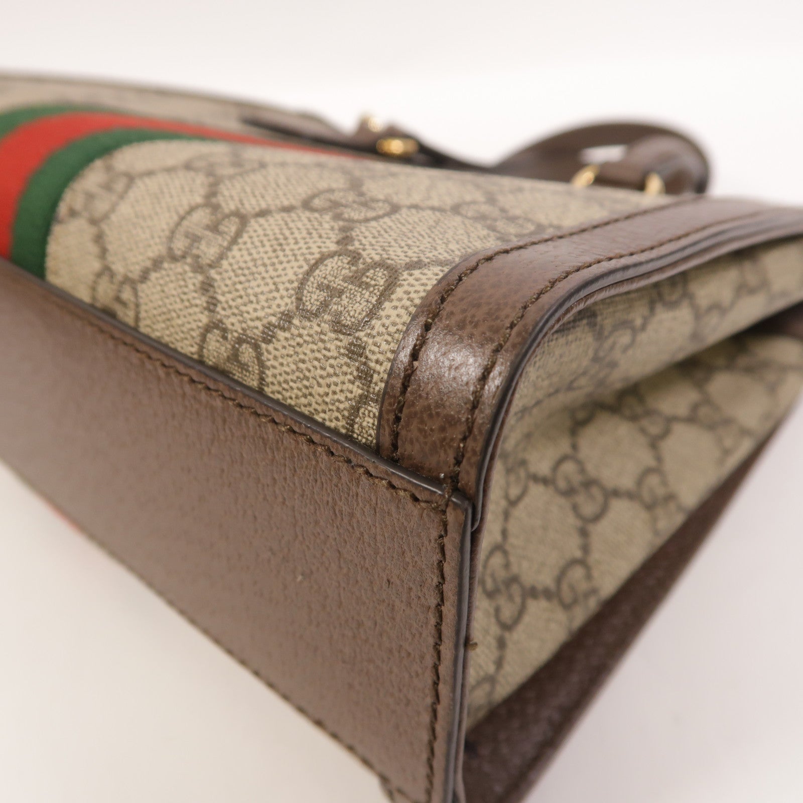 GUCCI 塗層帆布Ophidia Small Tote手挽肩背兩用袋