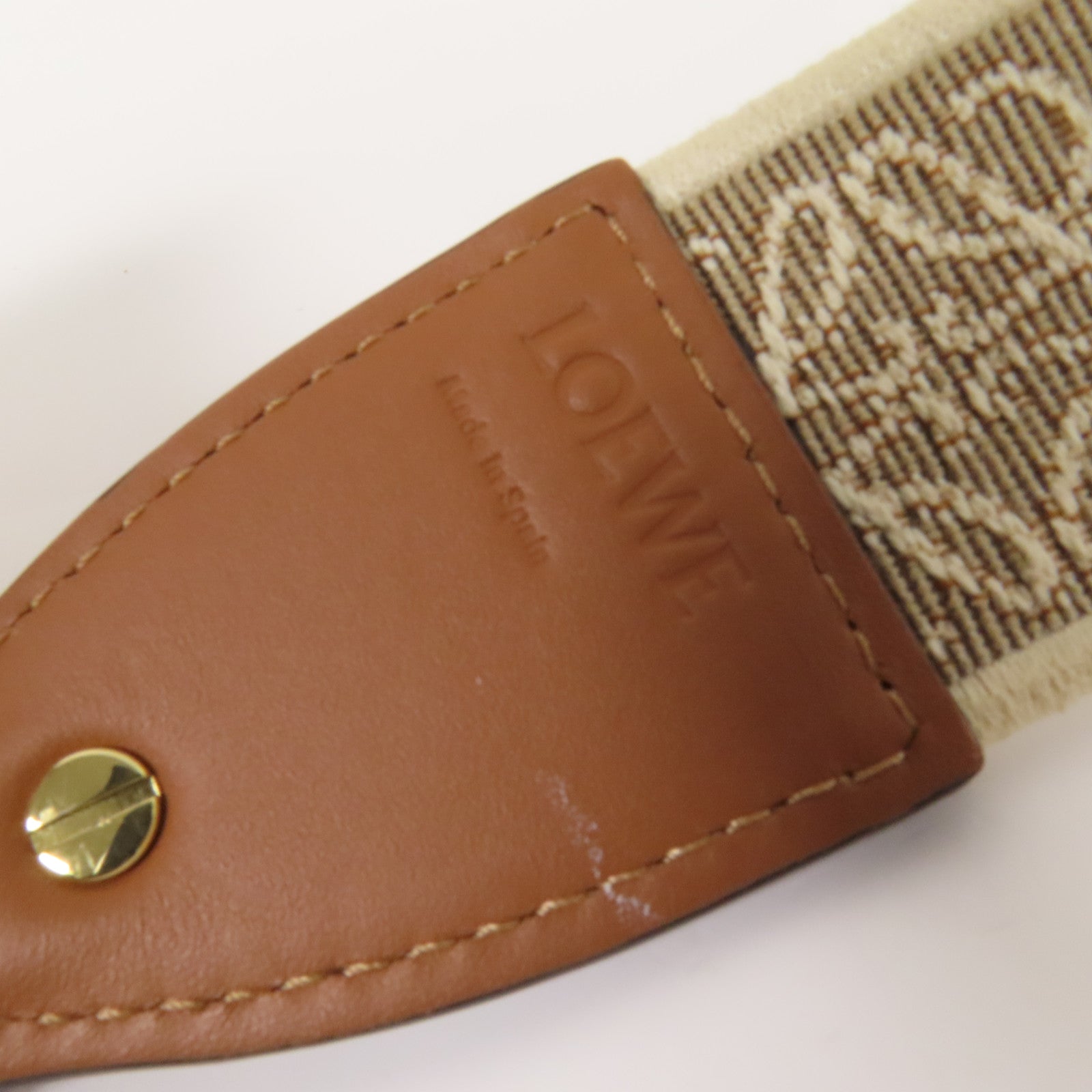 LOEWE 牛皮皮革Mini Gate金扣肩背袋