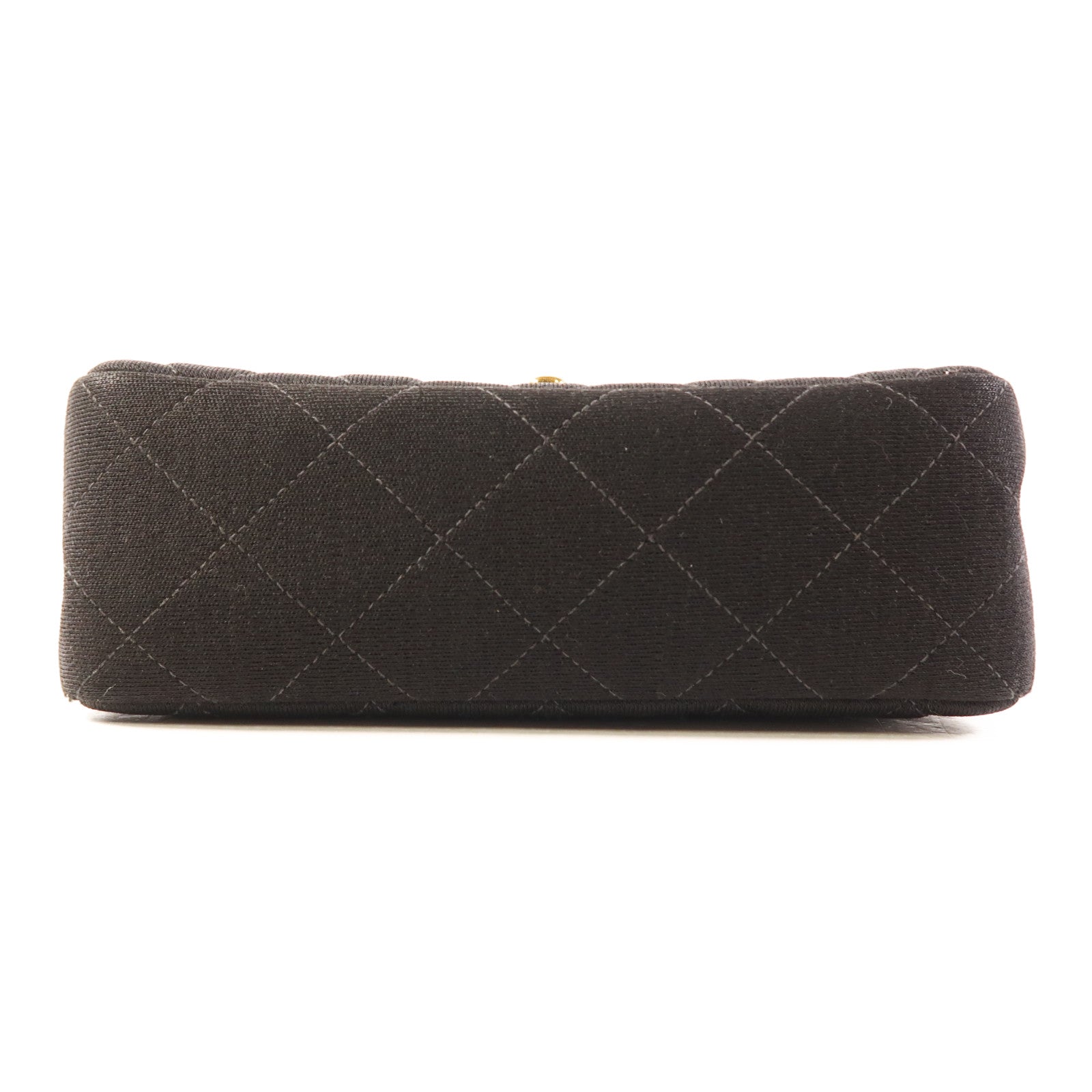 CHANEL 帆布Mini Classic 17金扣鏈帶肩背袋