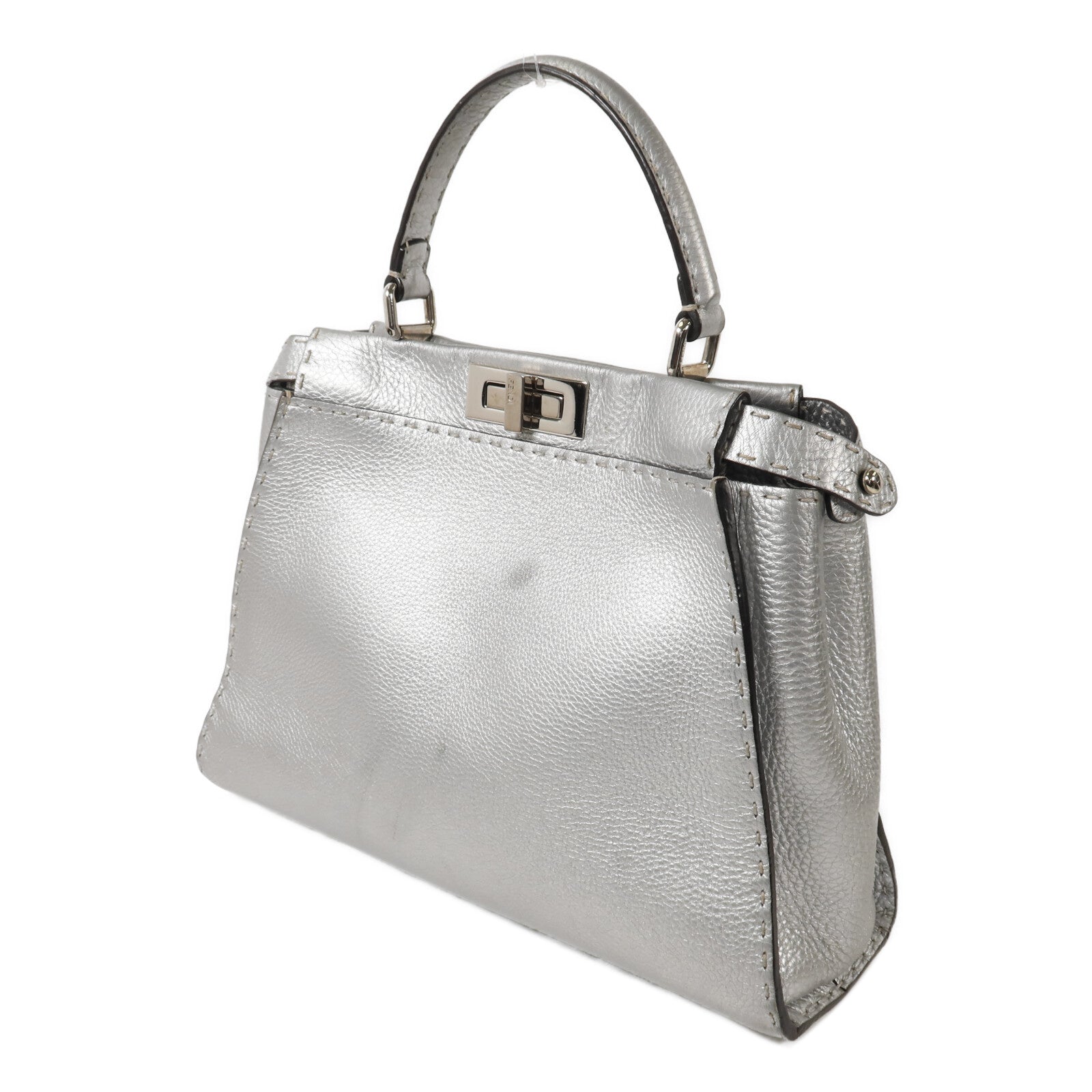 FENDI 牛皮皮革Peekaboo Medium手挽肩背兩用袋