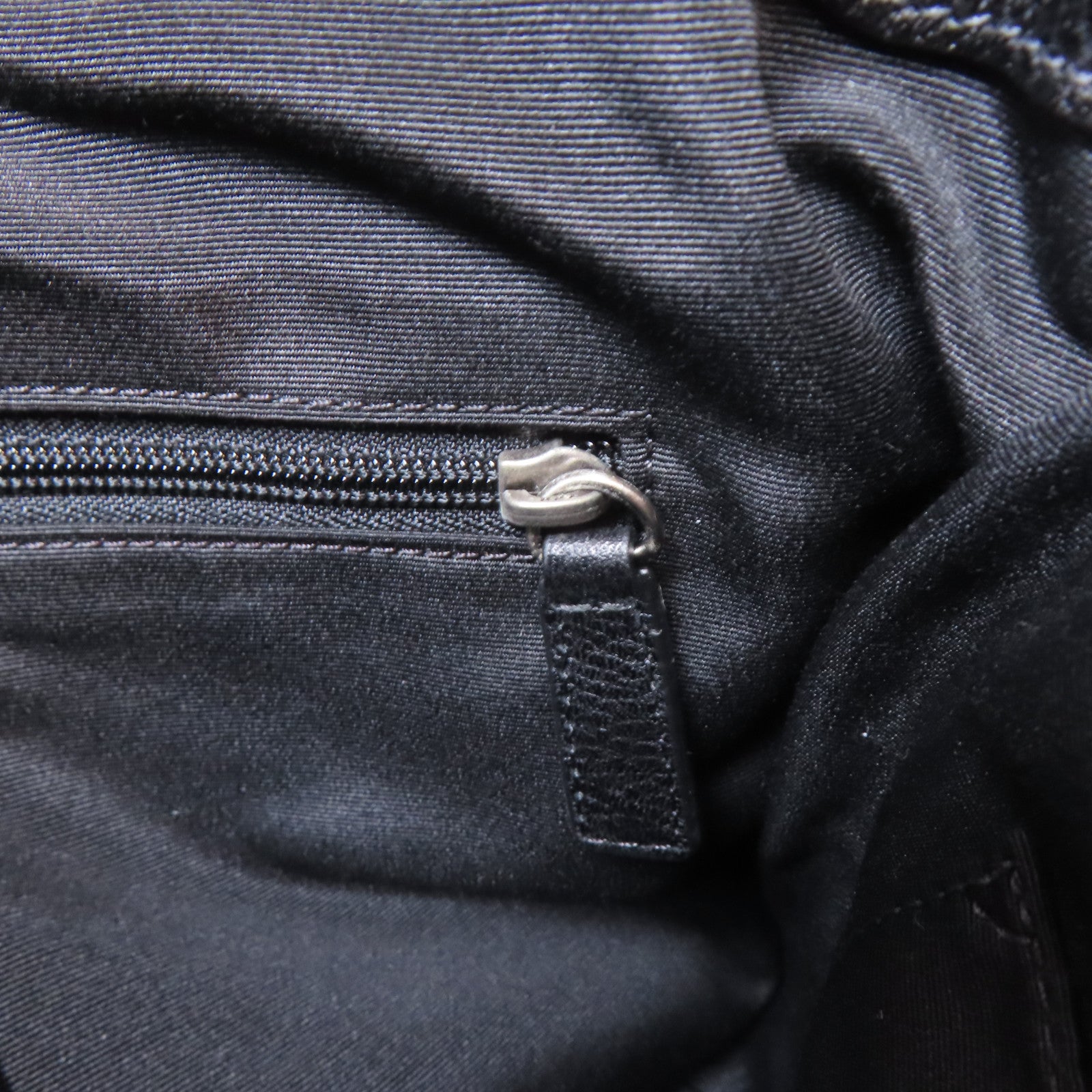 COACH 【激減優惠】牛皮皮革Shoulder Bag銀扣肩背袋黑色