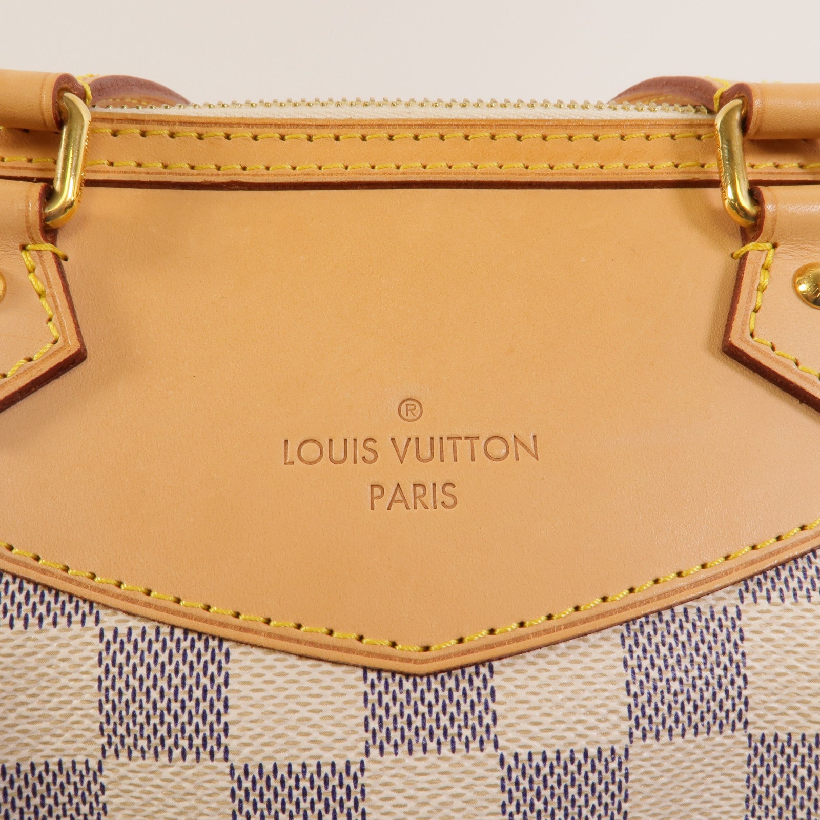 LOUIS VUITTON Damier Azur Siracusa GM手挽肩背兩用袋