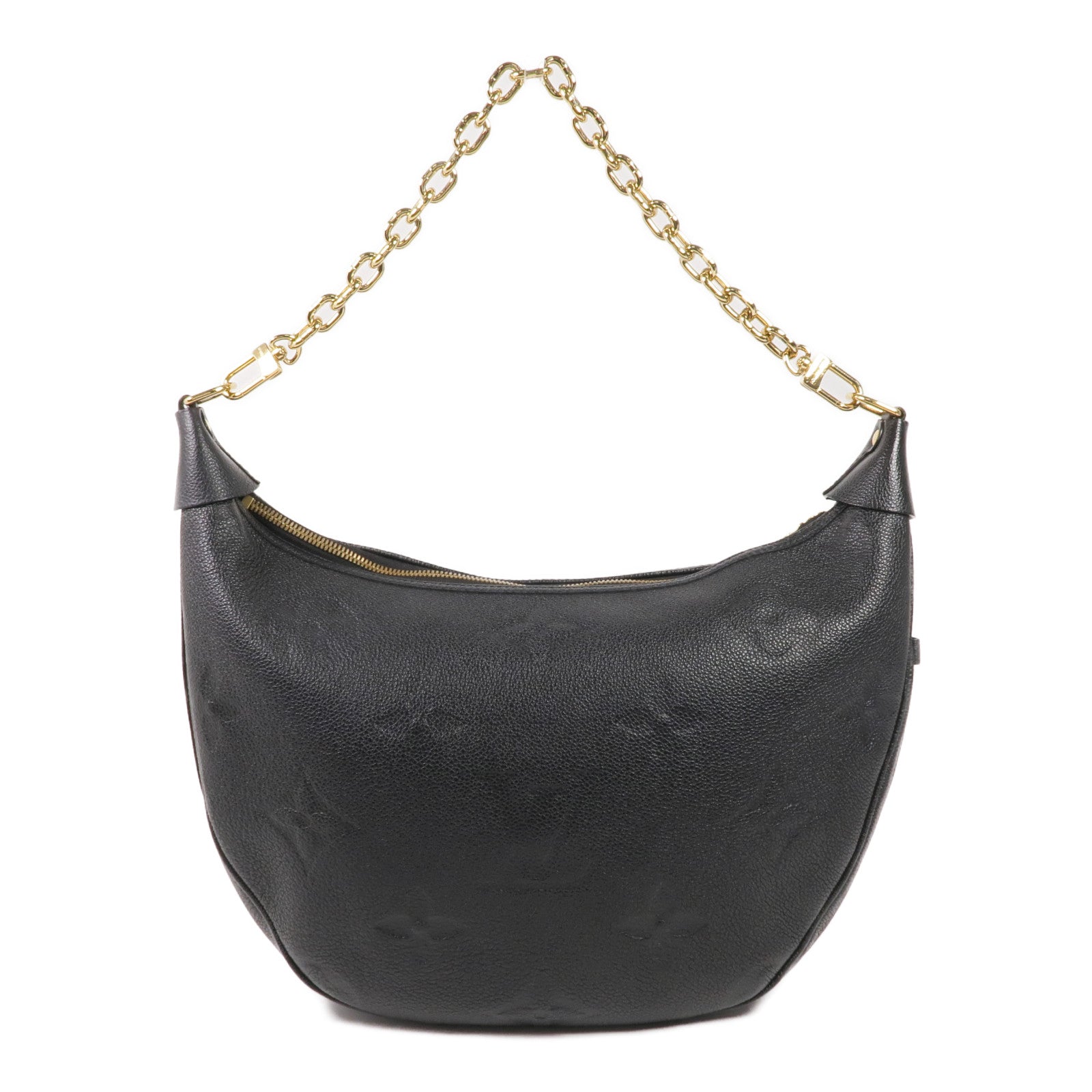 LOUIS VUITTON Monogram Empreinte Loop Hobo金扣手挽肩背兩用袋
