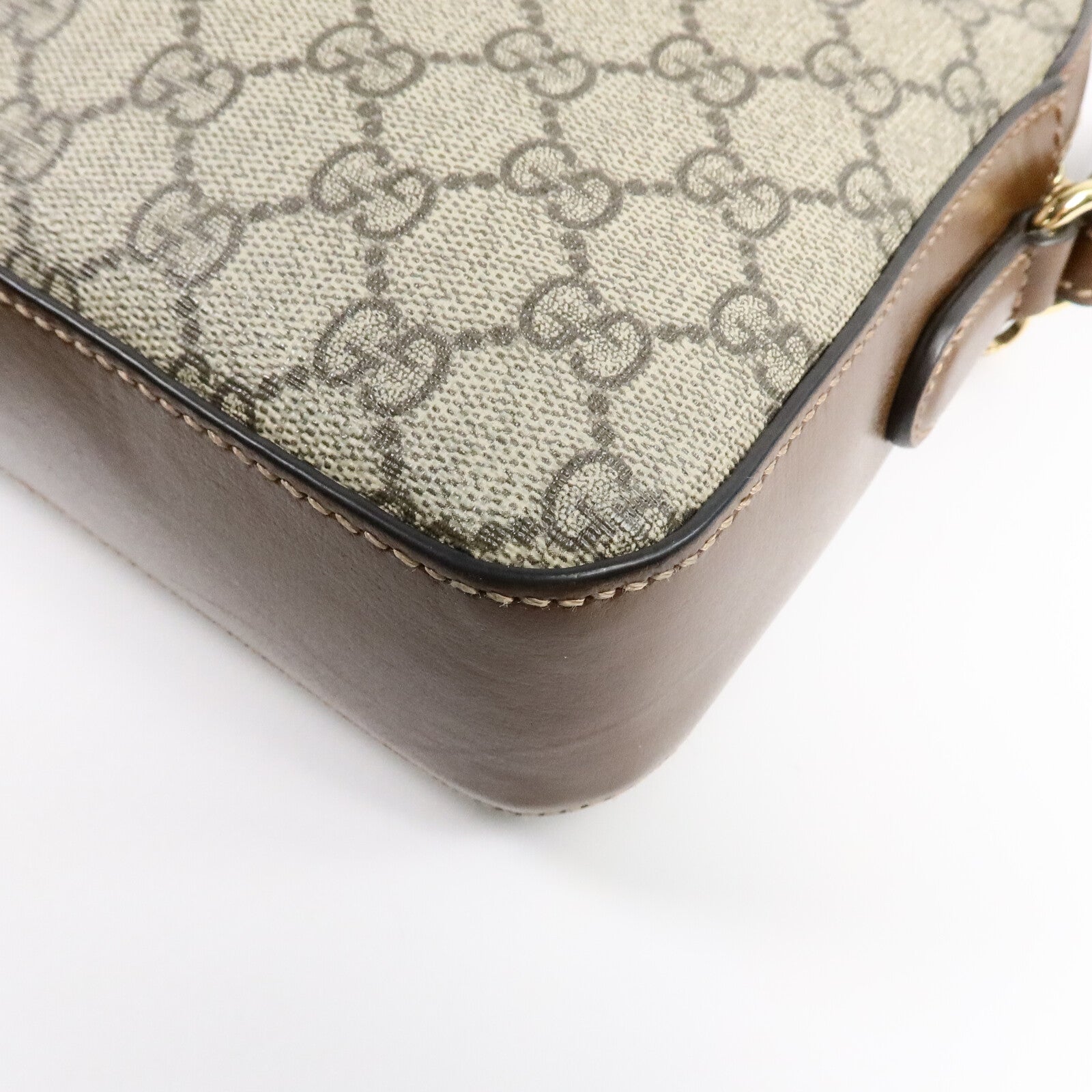GUCCI 塗層帆布Shoulder Bag肩背袋