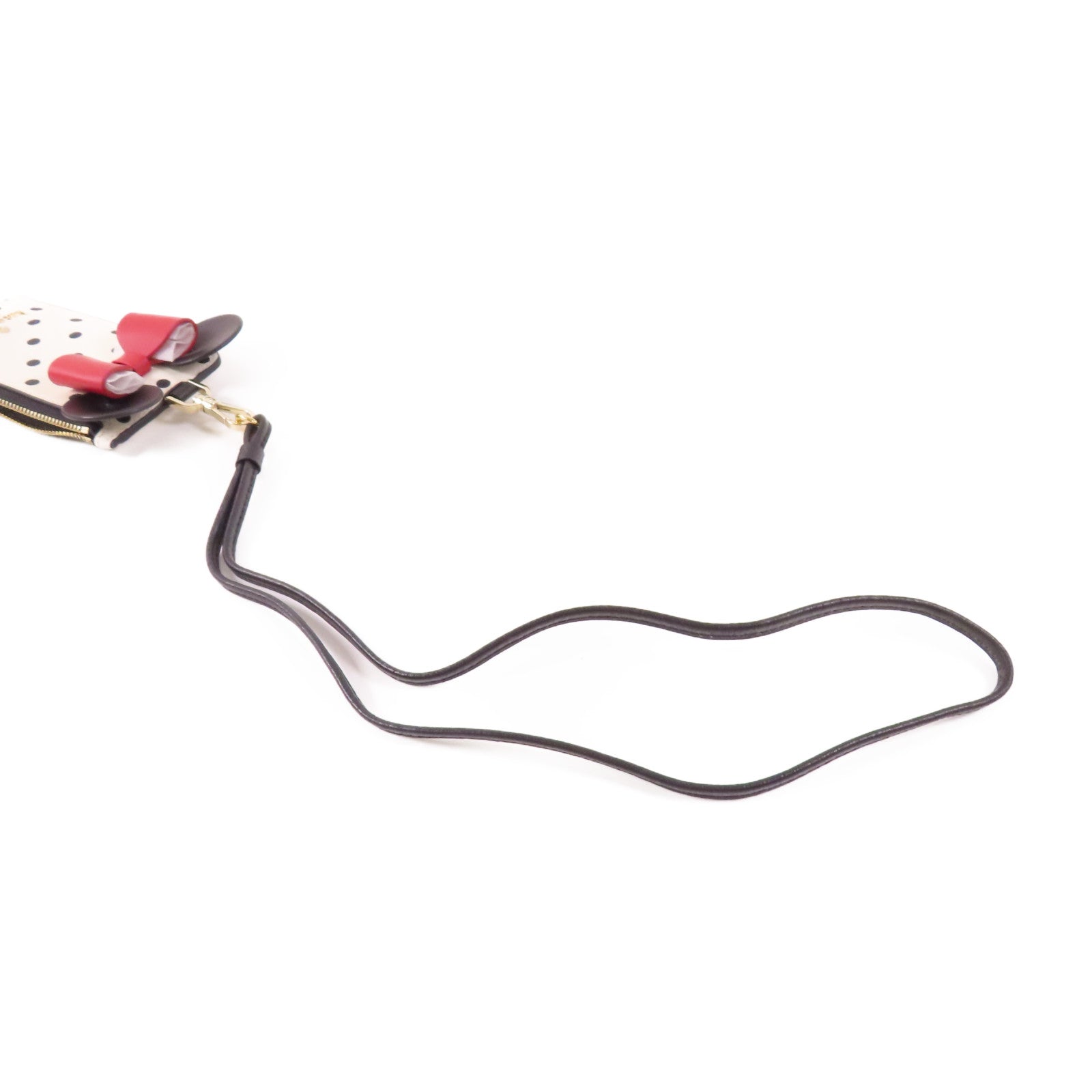 Kate Spade 牛皮皮革Card Case銀扣卡片套
