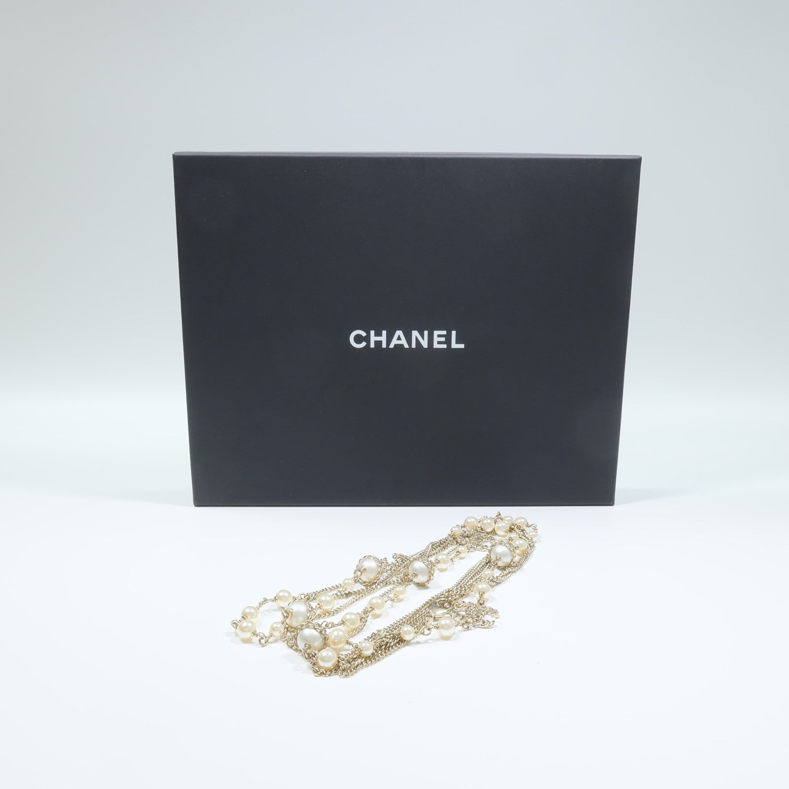 CHANEL PVC/金屬Necklace項鍊