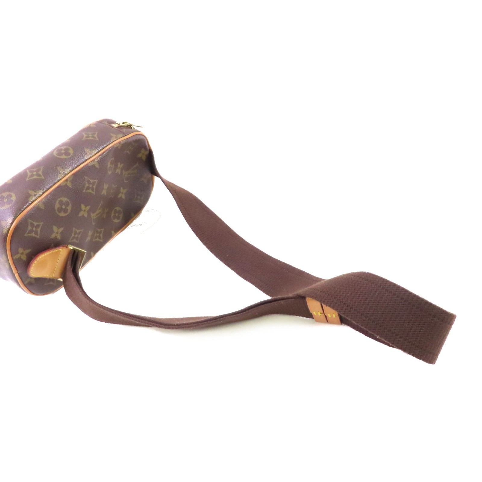 LOUIS VUITTON 【激減優惠】Monogram Pochette Gange Belt Bag金扣腰包啡色