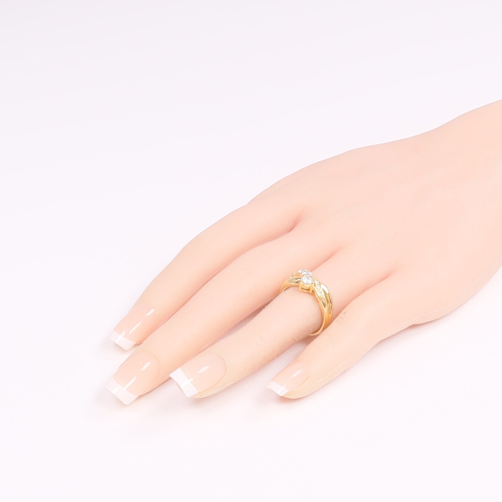 JEWELRY 【激減優惠】18K黃金Diamond Ring鑽石戒指US#6
