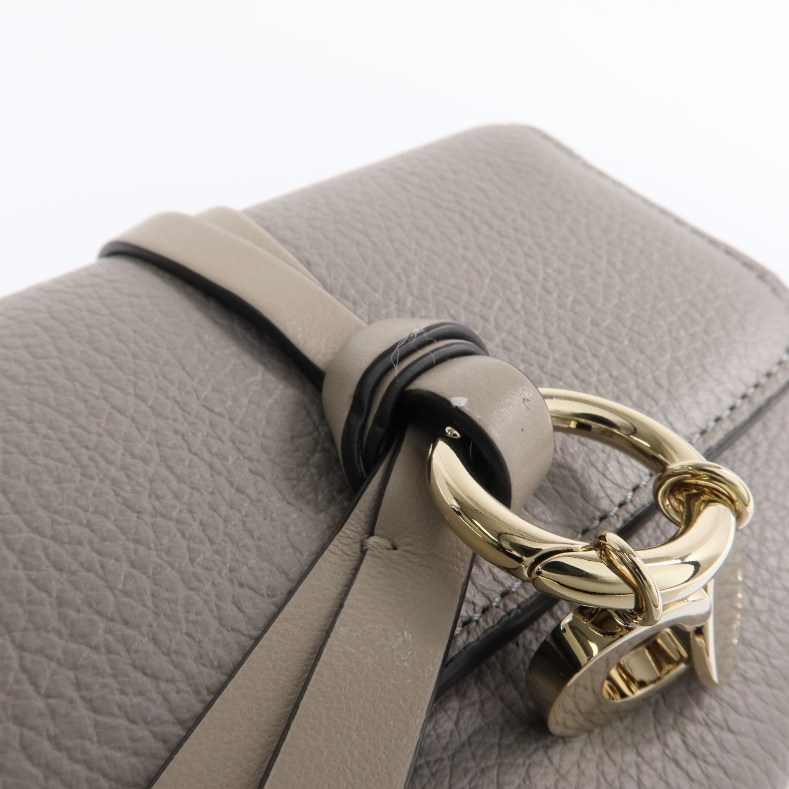 Chloe 牛皮皮革Wallet金扣錢包