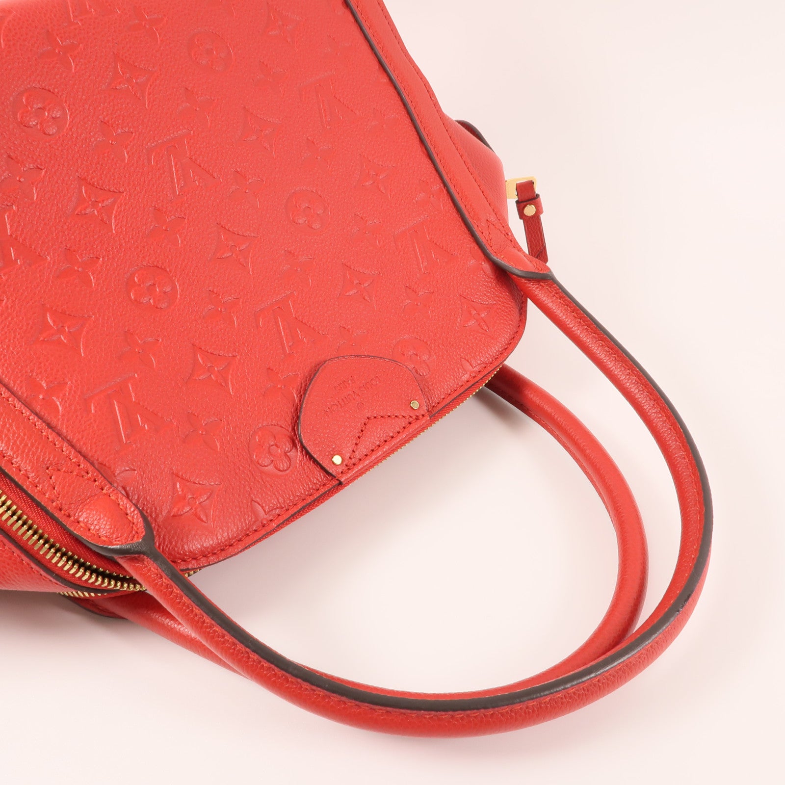 LOUIS VUITTON Monogram Empreinte Marais金扣手挽袋