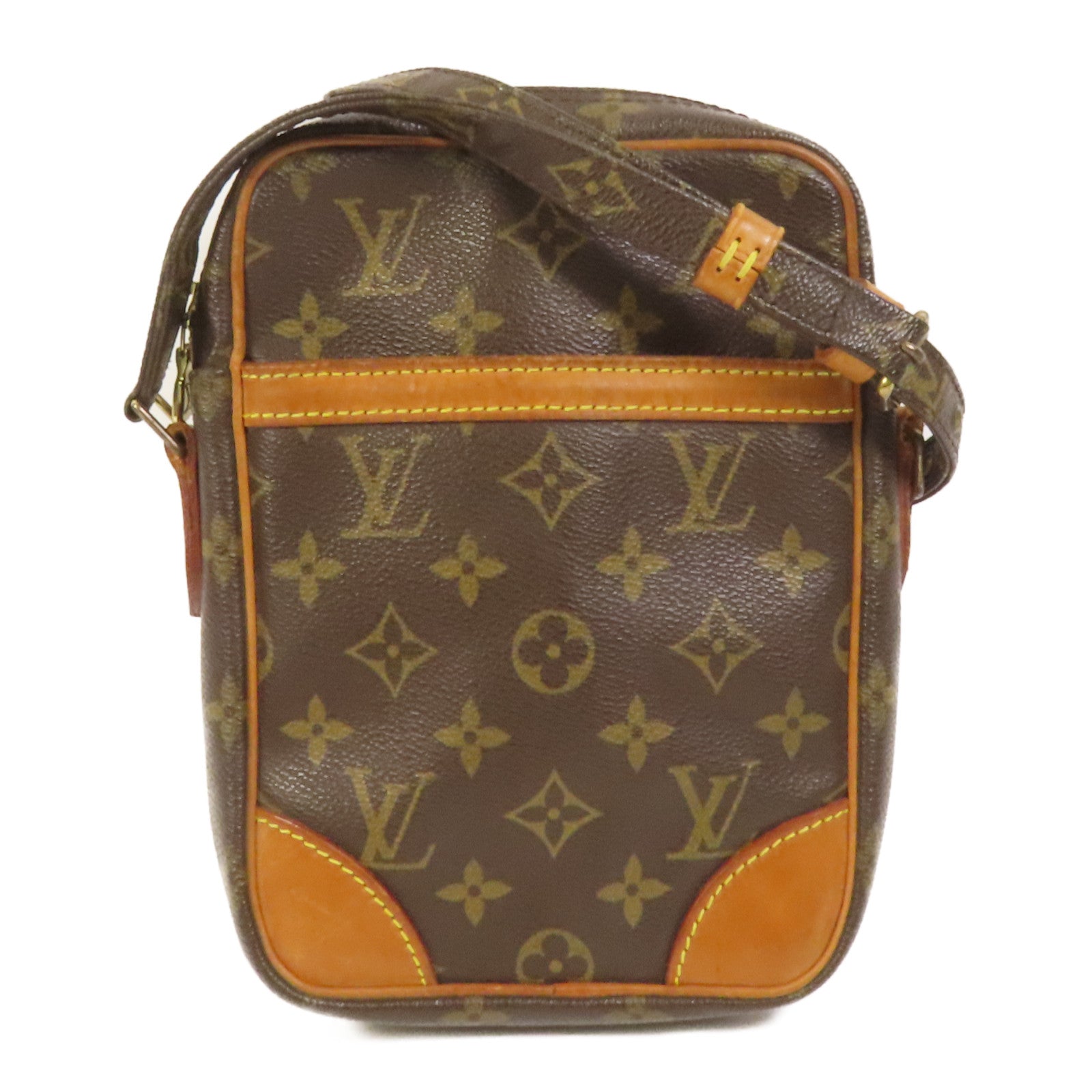LOUIS VUITTON Monogram Danube金扣肩背袋
