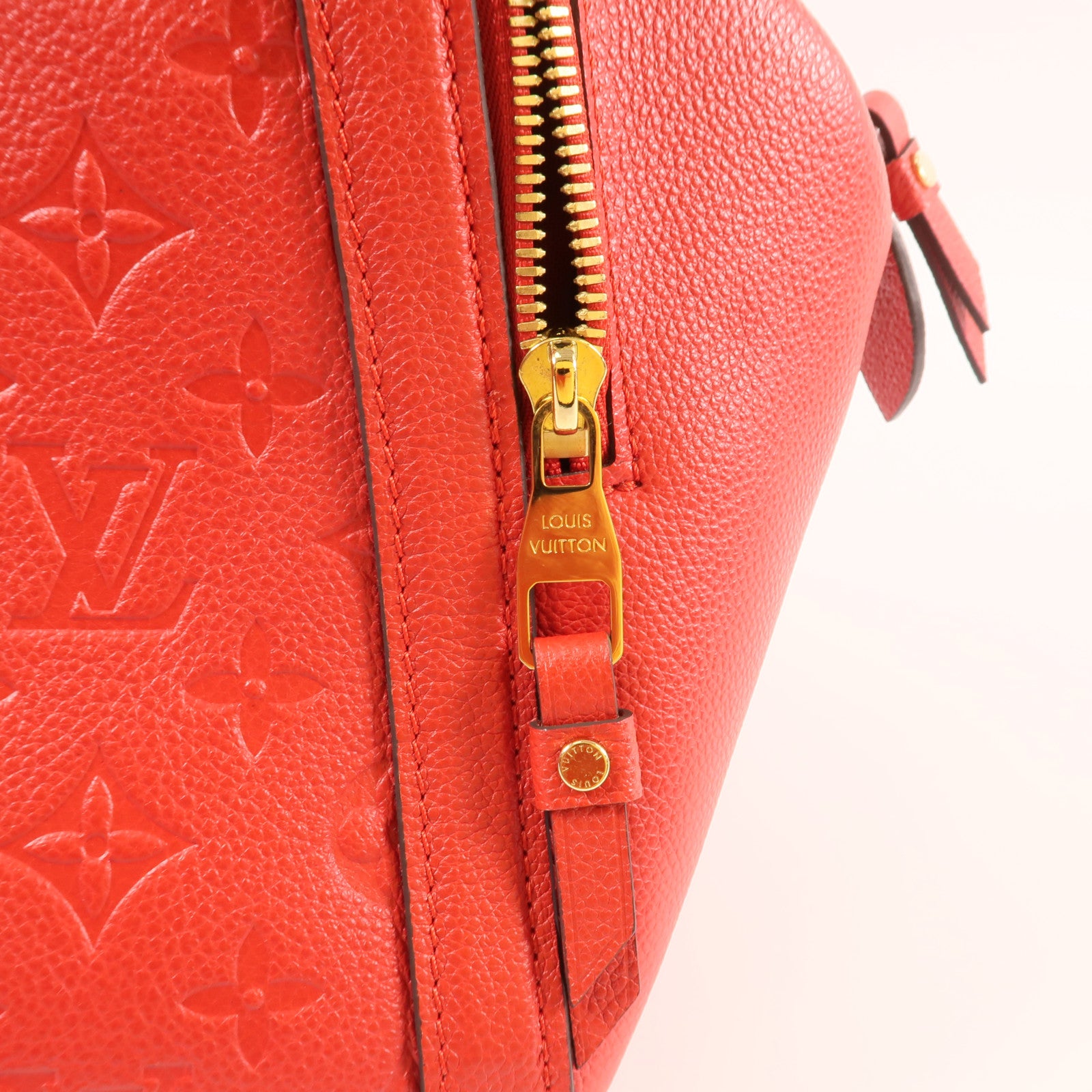 LOUIS VUITTON Monogram Empreinte Marais金扣手挽袋