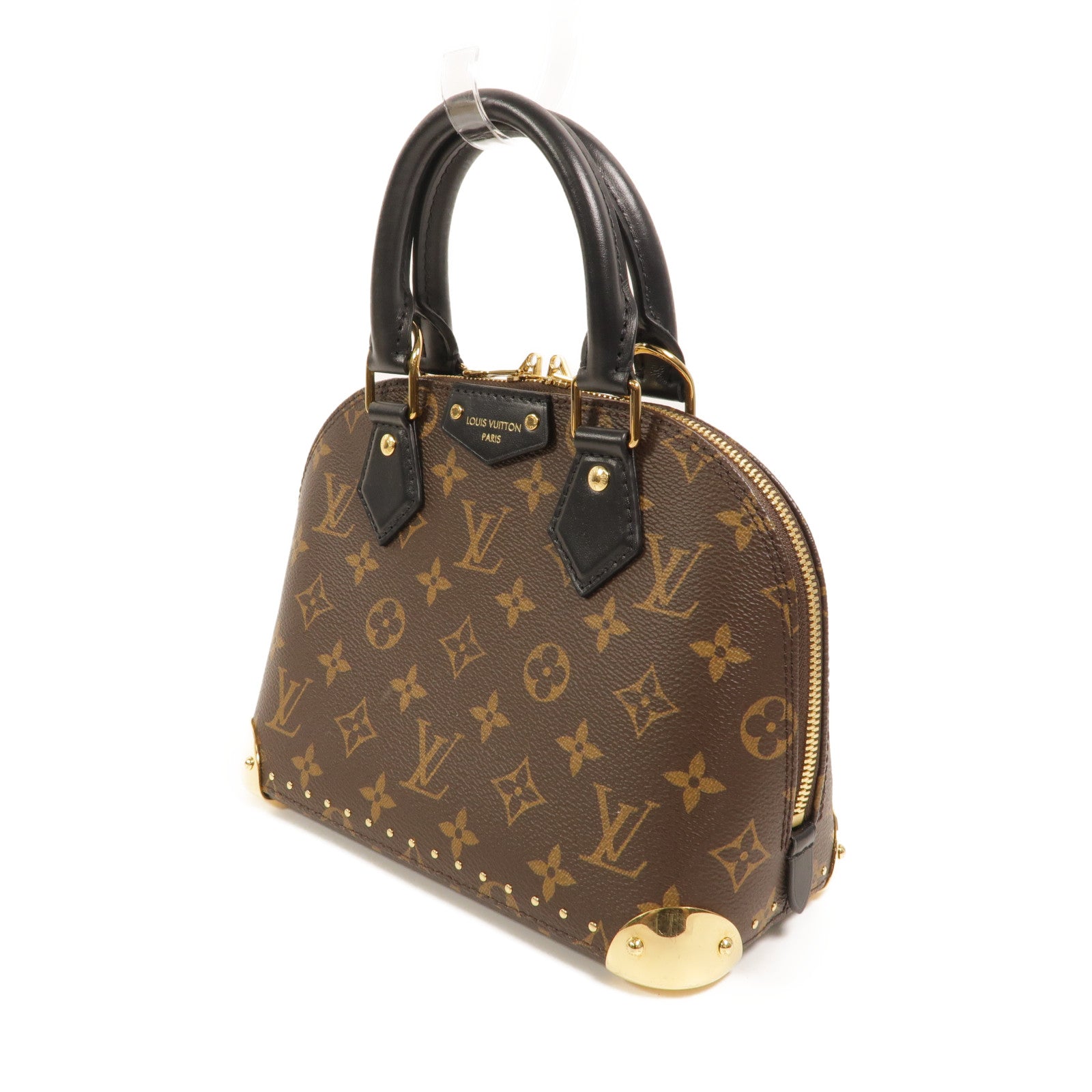 LOUIS VUITTON Monogram Alma BB Trunk手挽肩背兩用袋