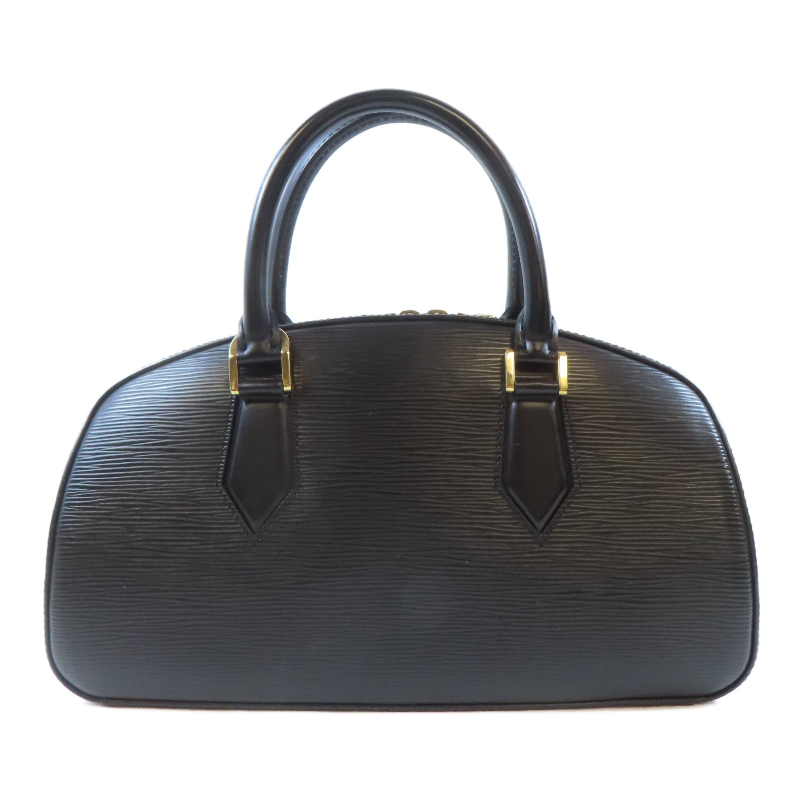 LOUIS VUITTON Epi Jasmin金扣手挽袋黑色