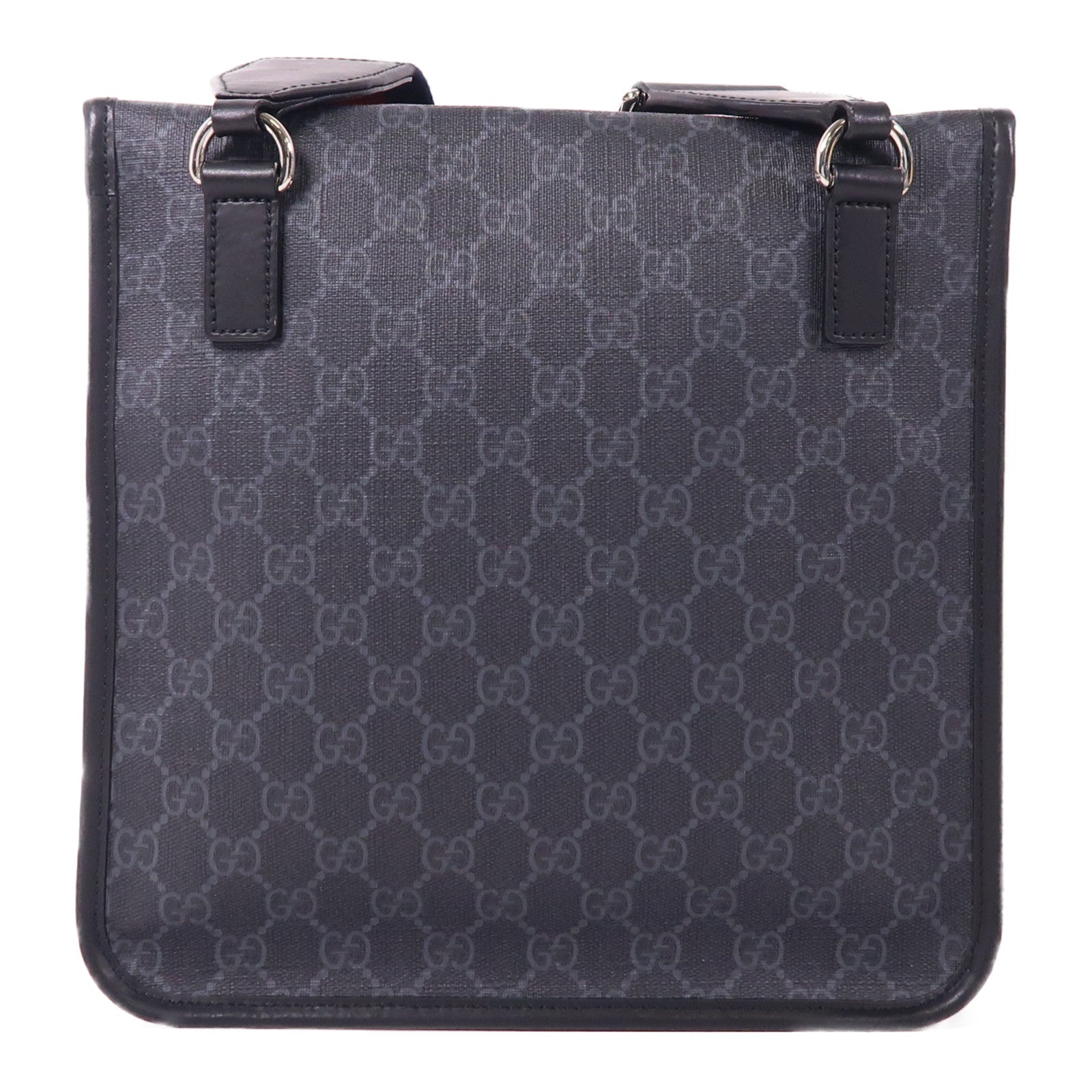 GUCCI 塗層皮革GG Supreme Messenger肩背袋