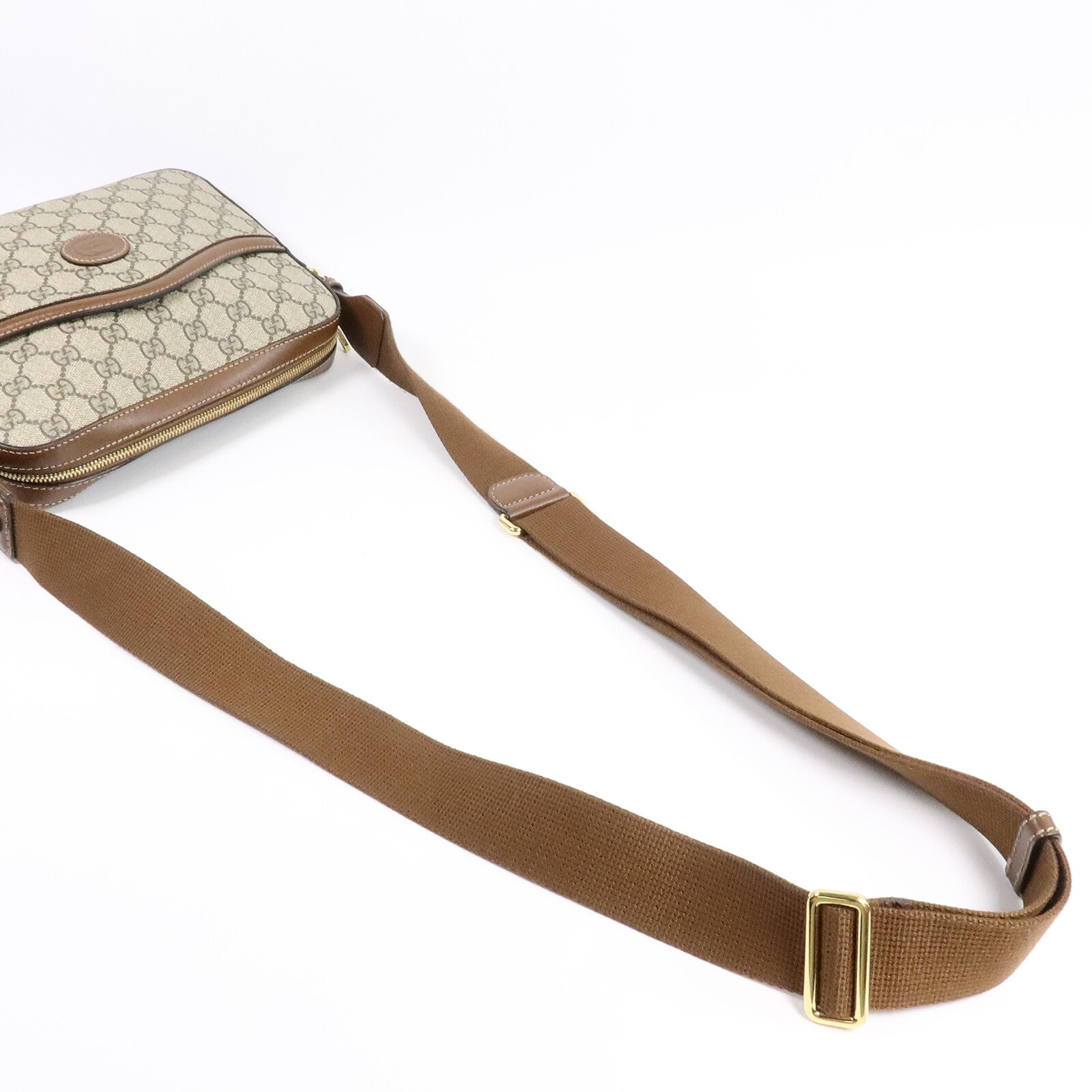 GUCCI 塗層帆布Shoulder Bag肩背袋