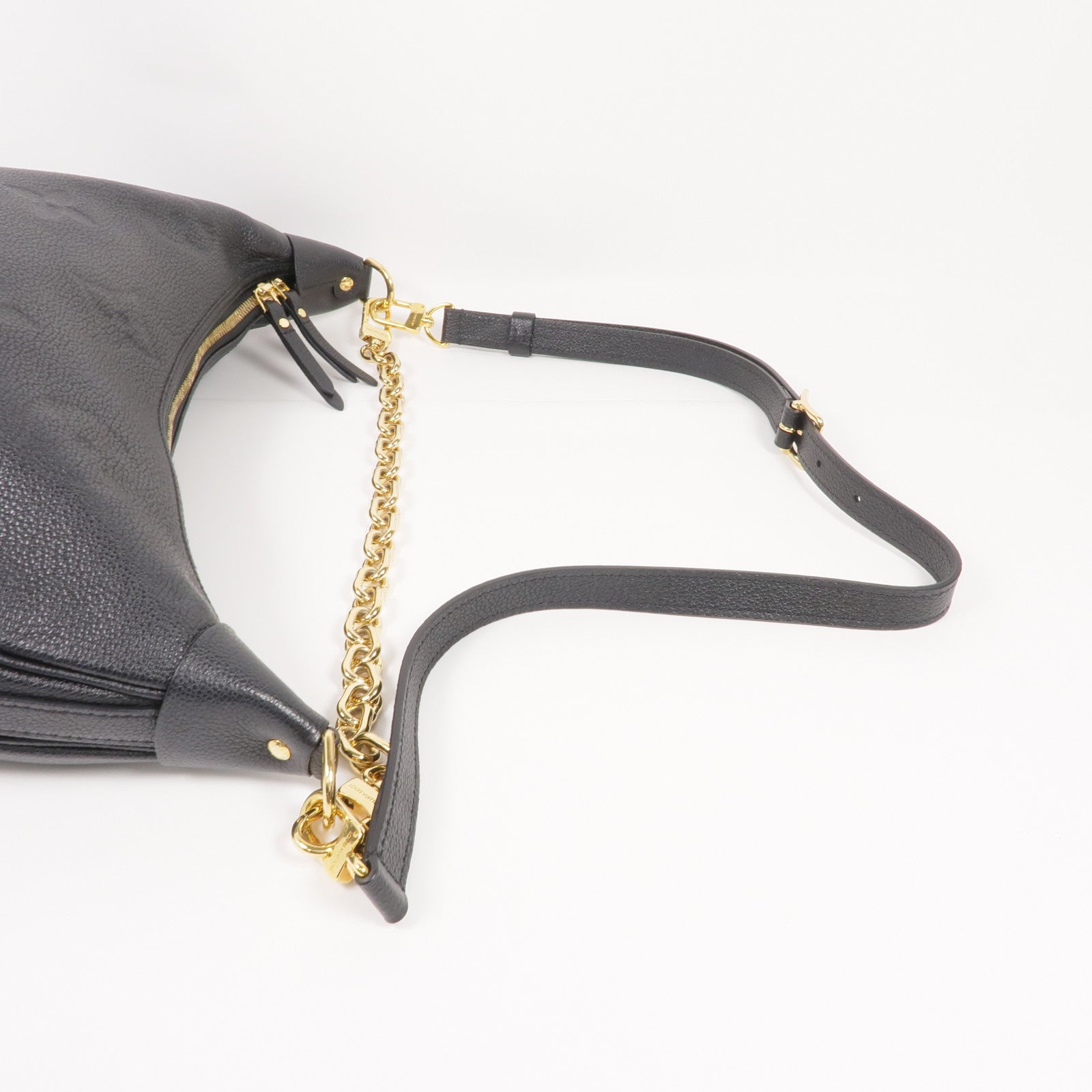 LOUIS VUITTON Monogram Empreinte Loop Hobo金扣手挽肩背兩用袋