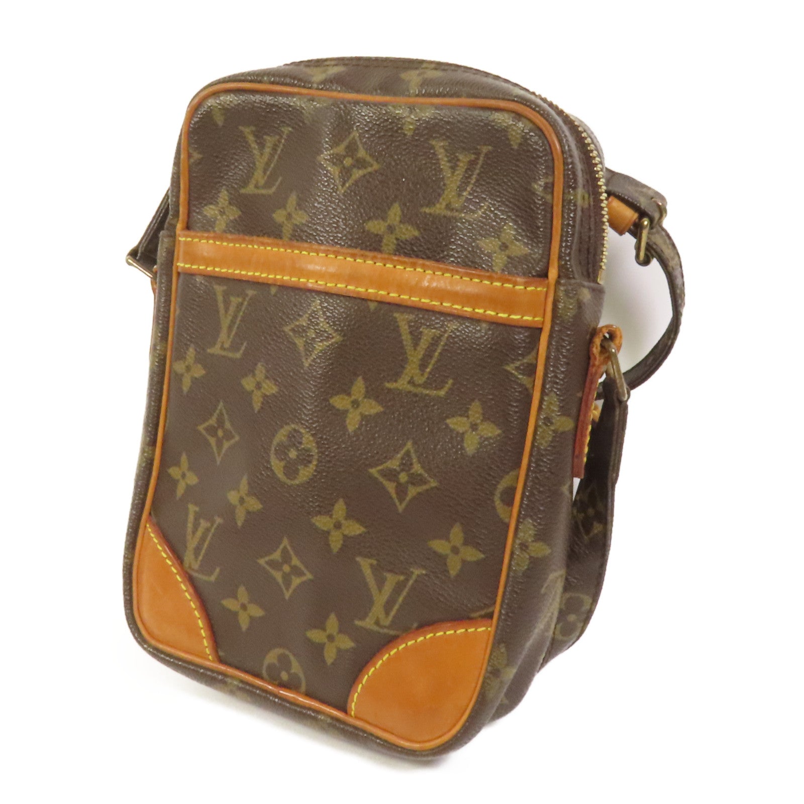 LOUIS VUITTON Monogram Danube金扣肩背袋