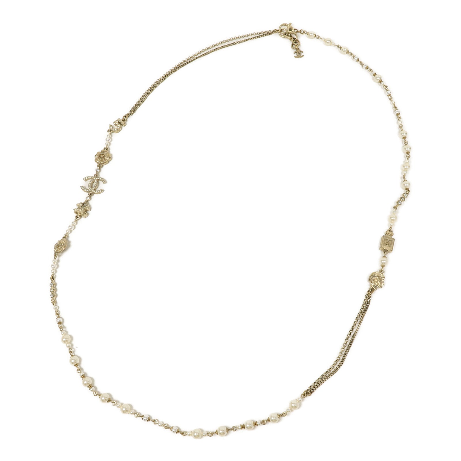 CHANEL 金屬Long Necklace項鍊