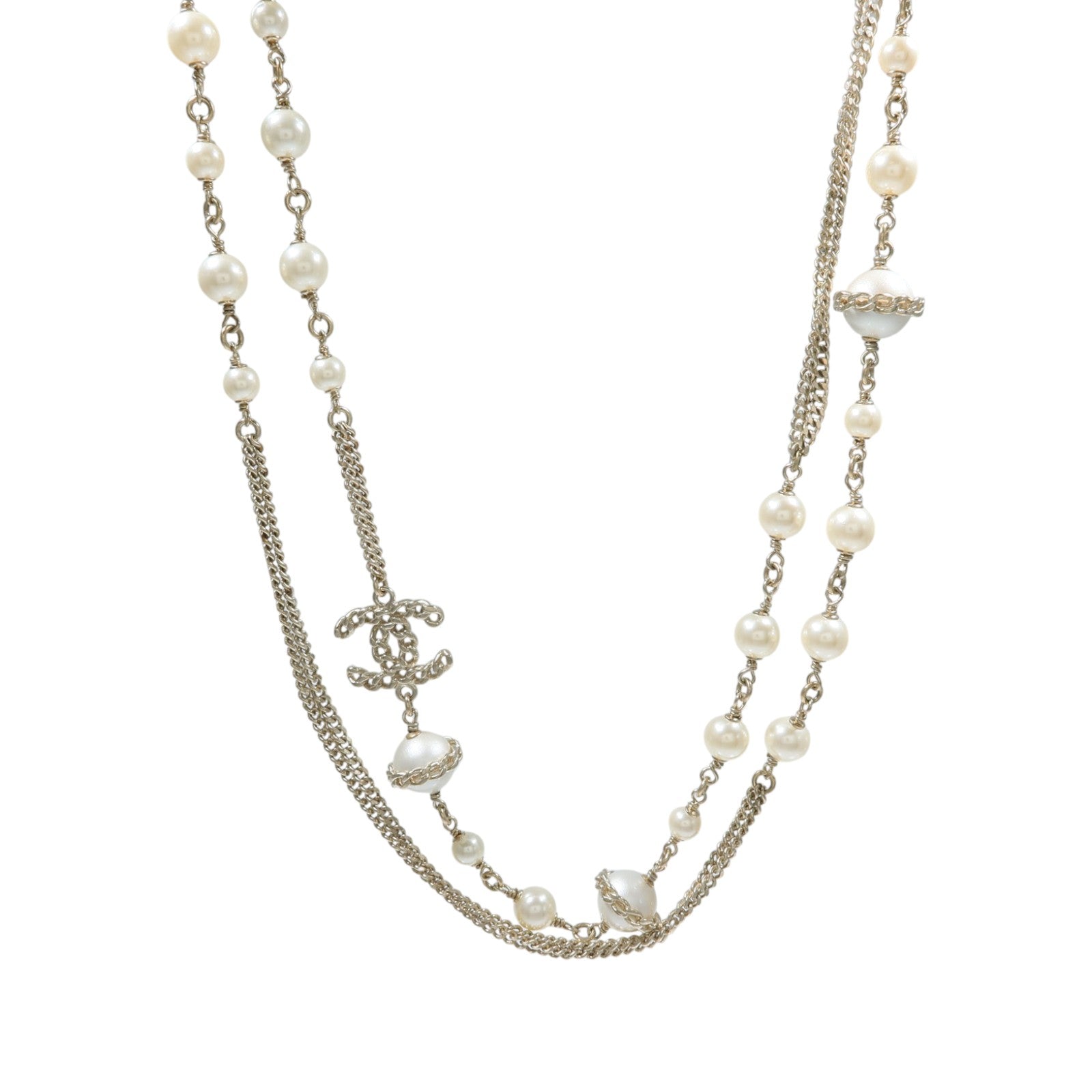 CHANEL PVC/金屬Necklace項鍊