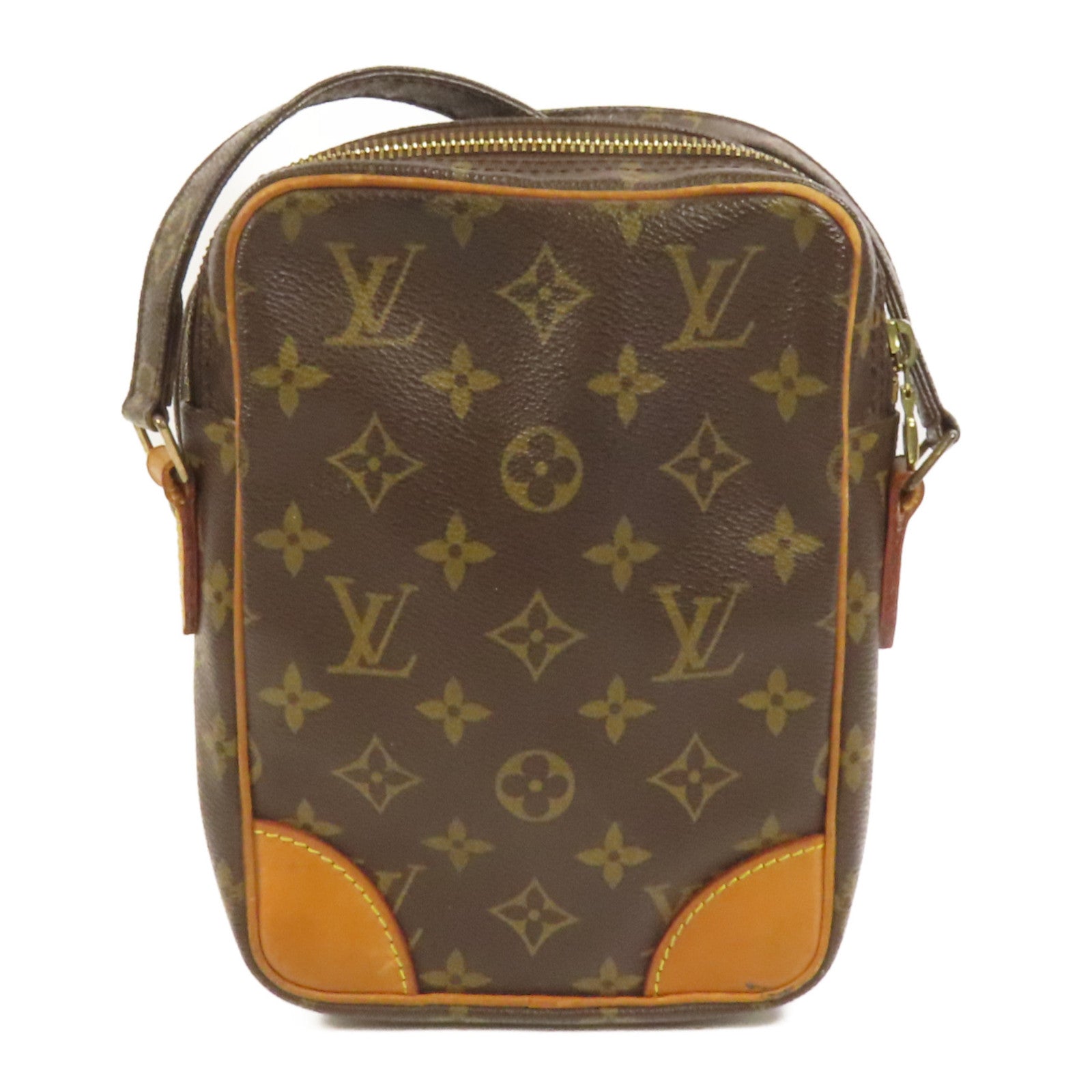 LOUIS VUITTON Monogram Danube金扣肩背袋