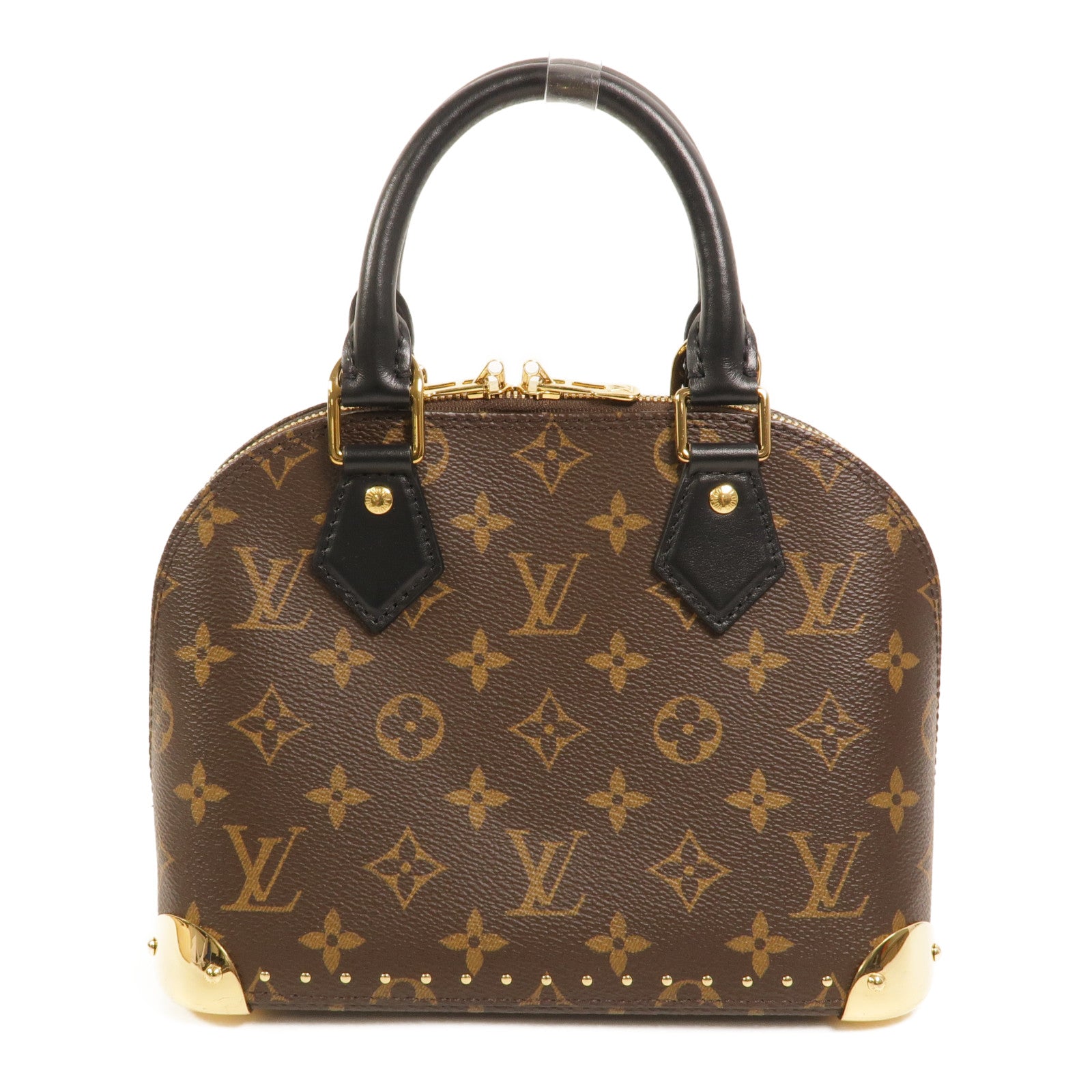 LOUIS VUITTON Monogram Alma BB Trunk手挽肩背兩用袋