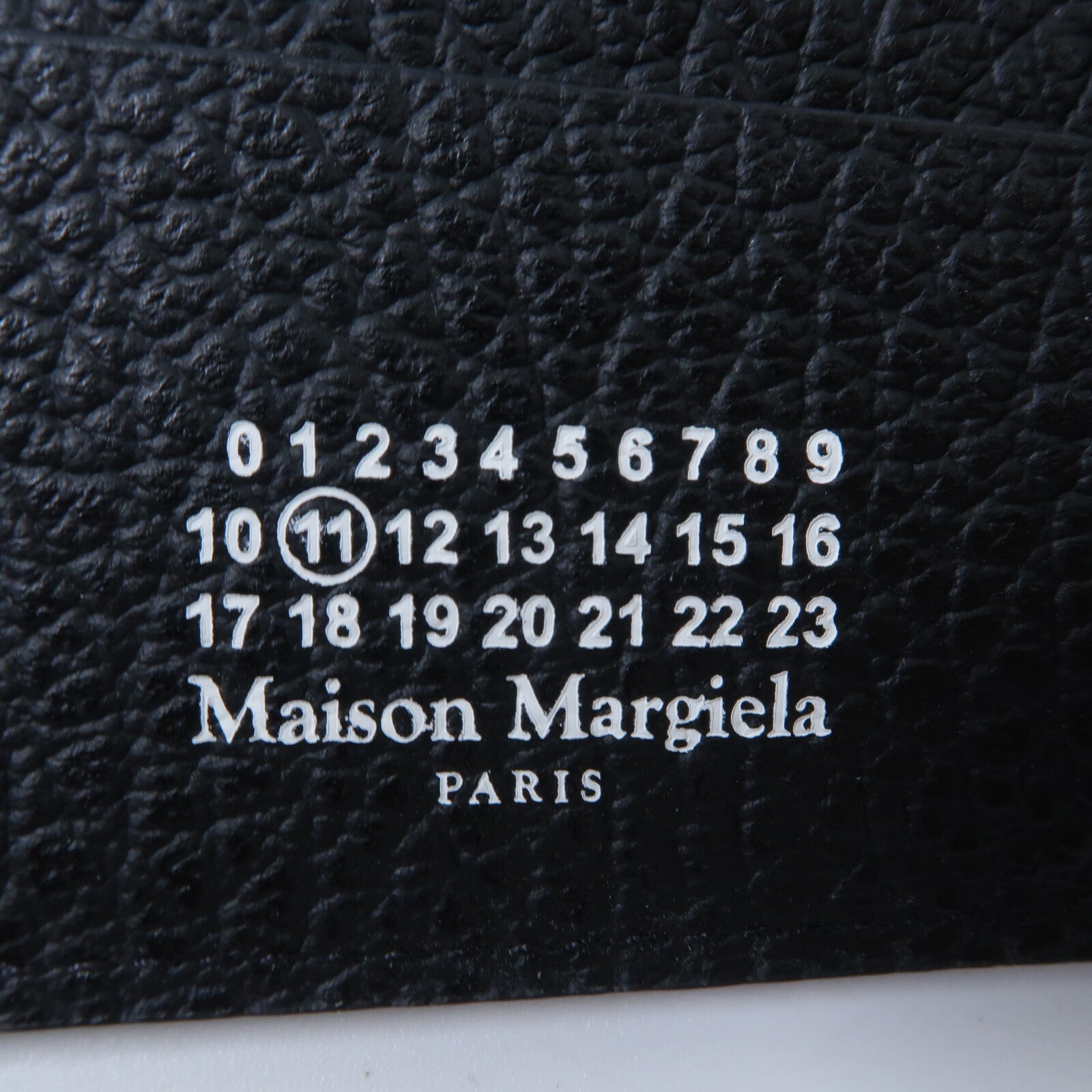 SELECTION 牛皮皮革Maison Margiela Four Stitches Cardholder銀包