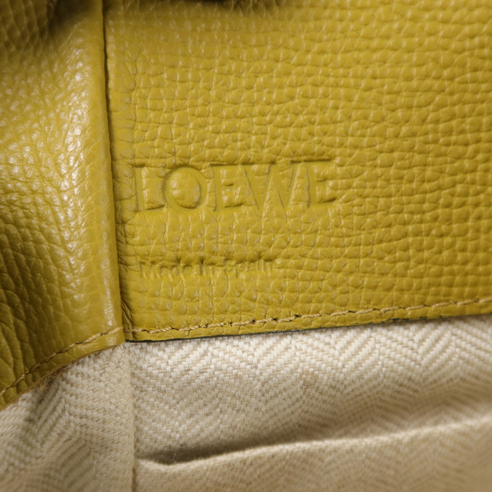 LOEWE 牛皮皮革Hammock Mini手挽肩背兩用袋