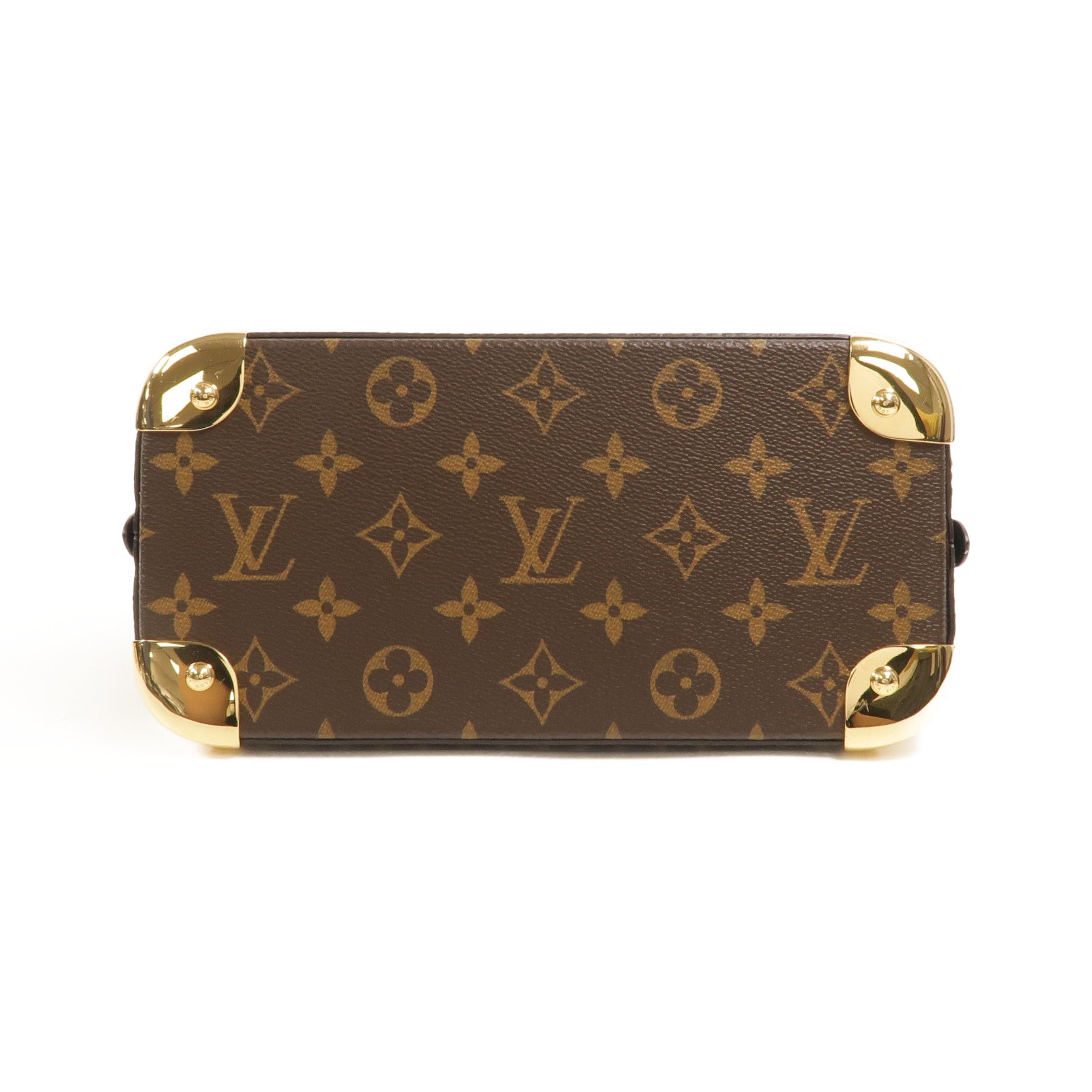 LOUIS VUITTON Monogram Alma BB Trunk手挽肩背兩用袋
